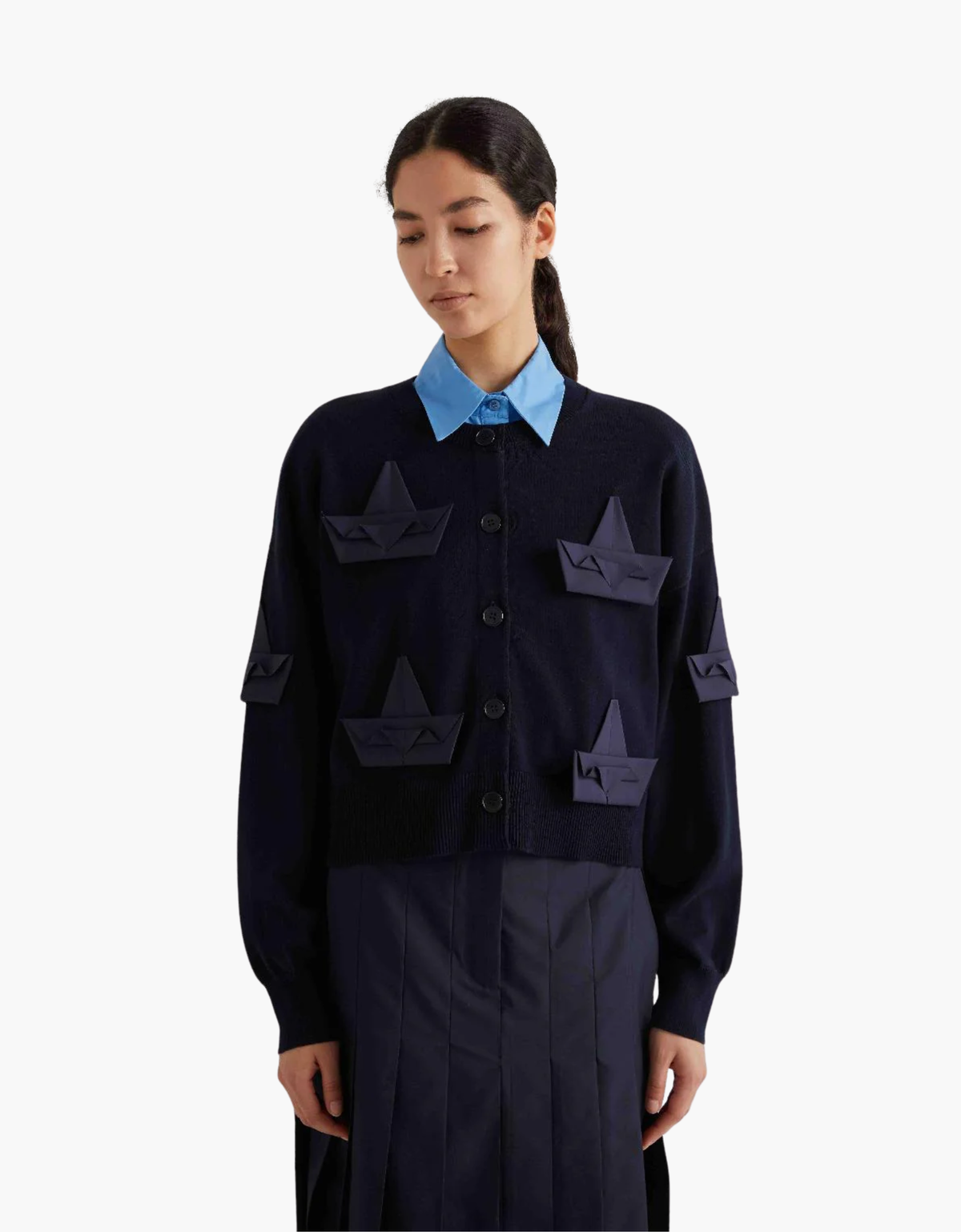 Cardigan barcos – vista 3
