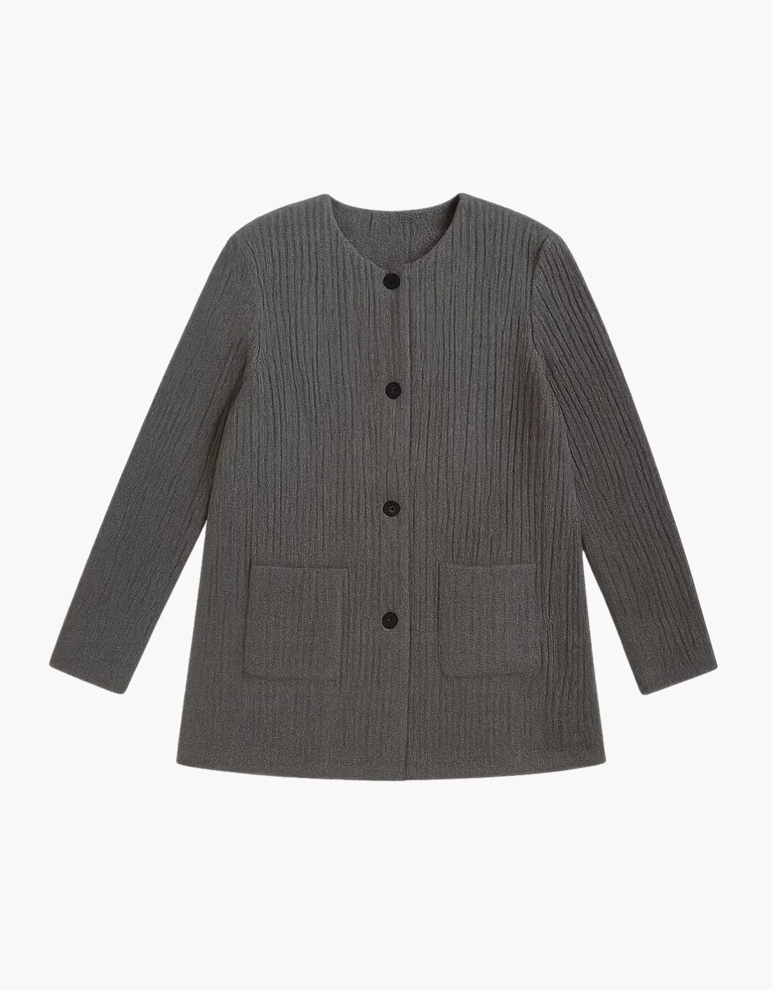 Chaqueta Abotonada Gris "Genny"