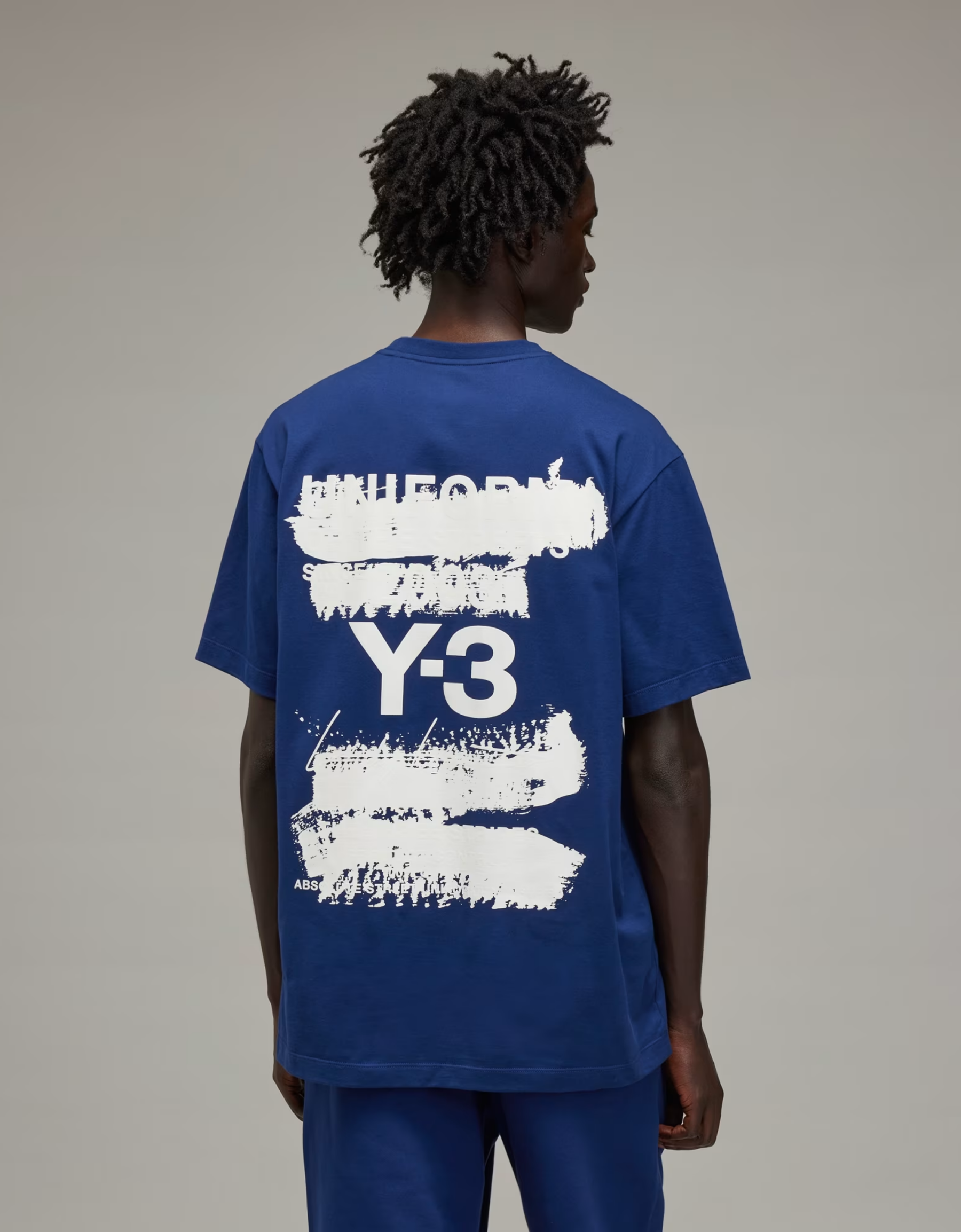 Y-3 Blue T-shirt