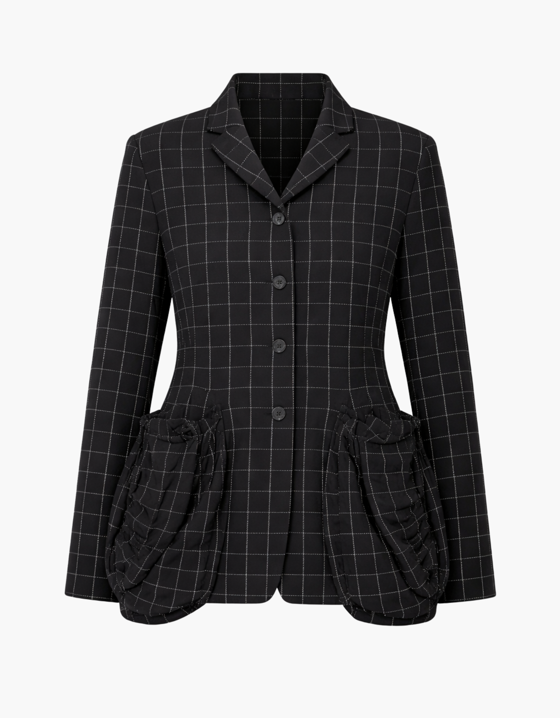 Chaqueta con bolsillos "Check"