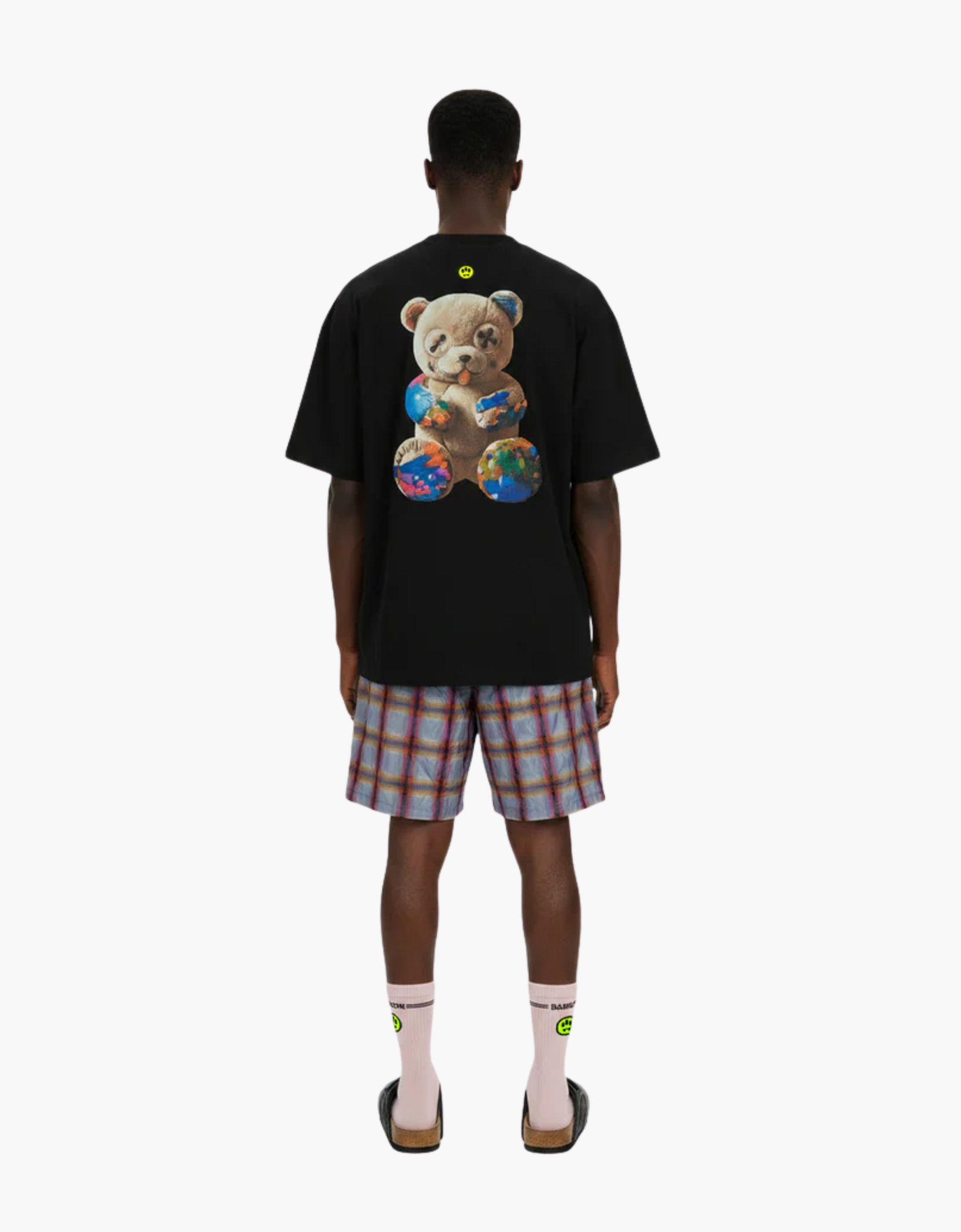 Camiseta con oso pintado "Brush" – vista 4