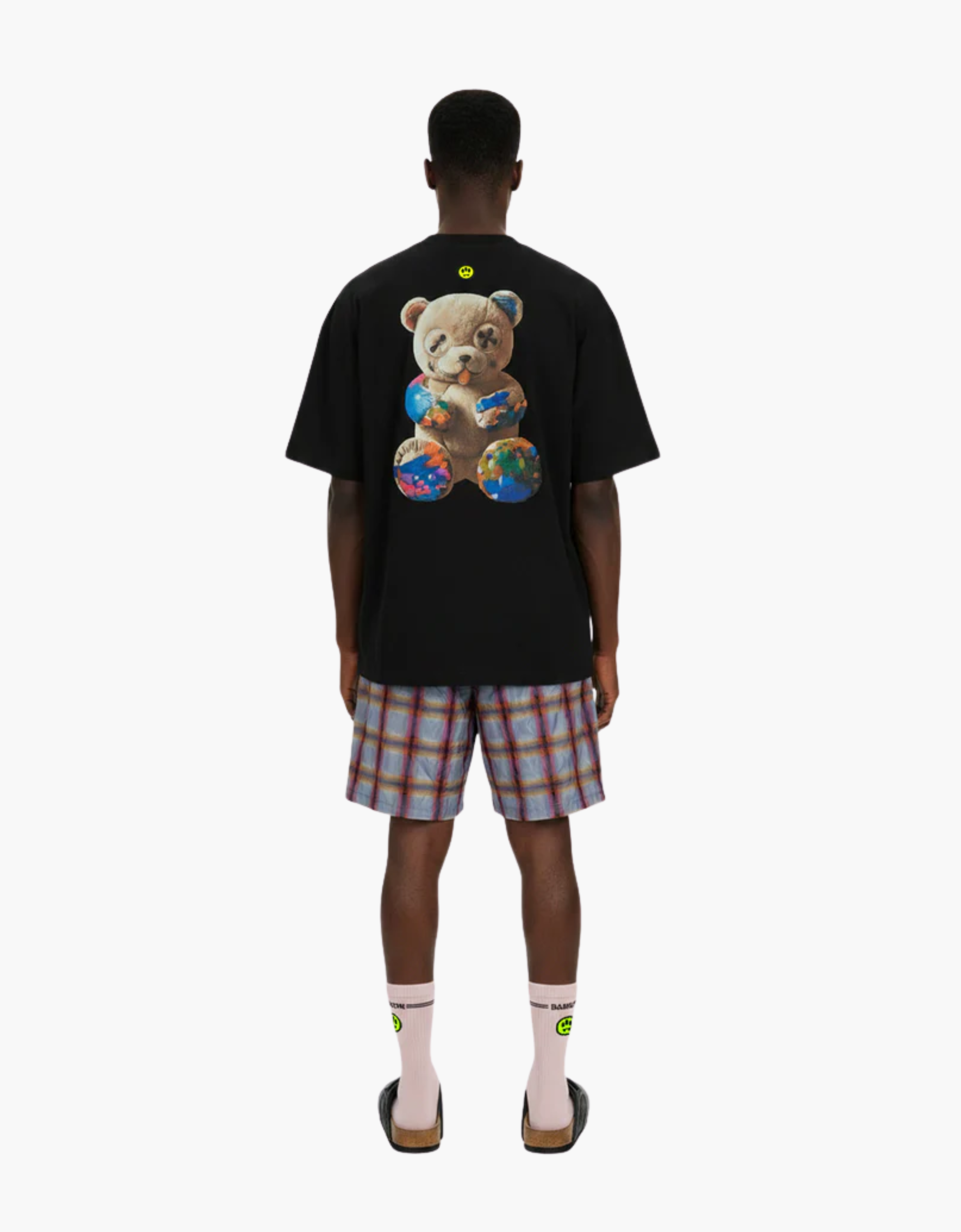 Camiseta con oso pintado "Brush"