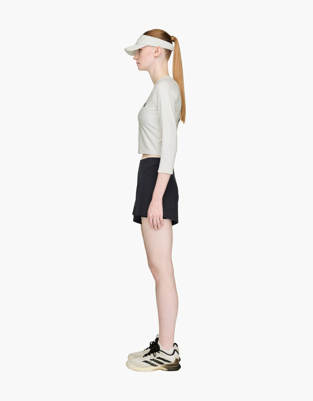 Camiseta crop  "Ambar Orbgry" Y-3