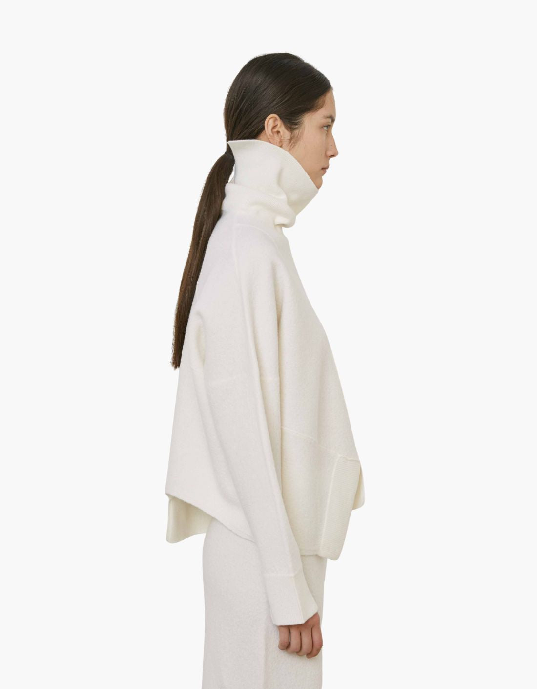 Jersey lana de cuello alto "Glicinia" – vista 4