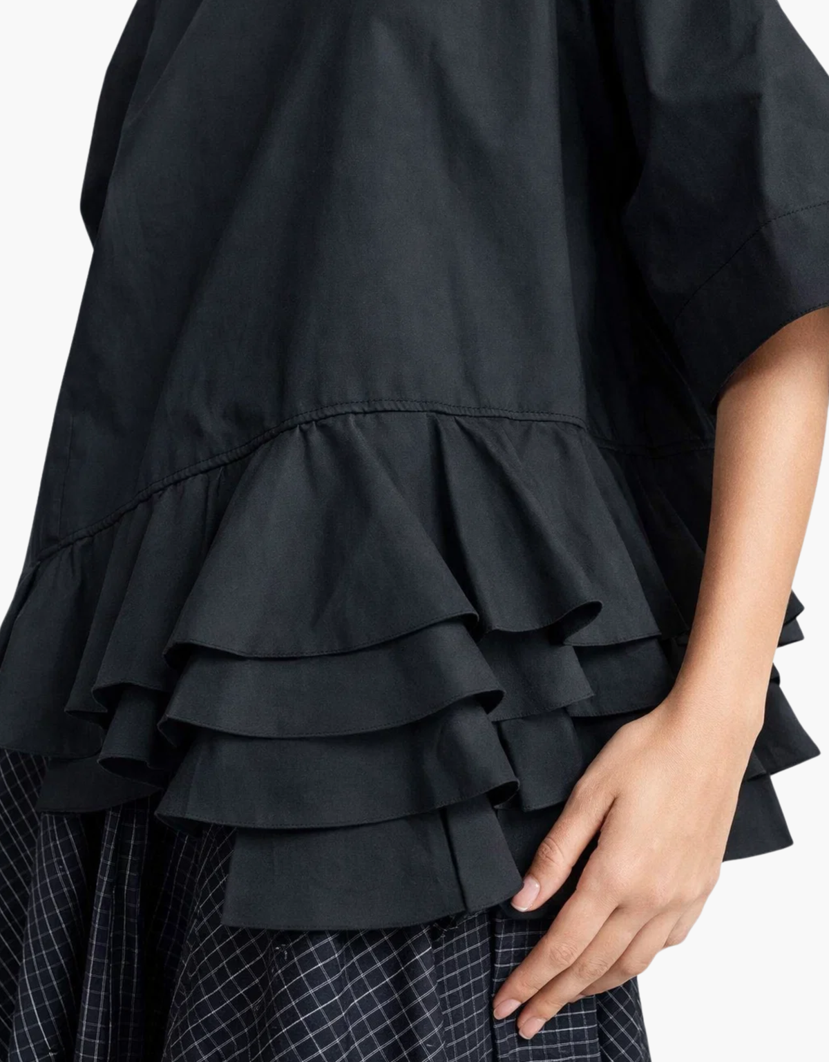 Blusa urban "Frill Top" – vista 4