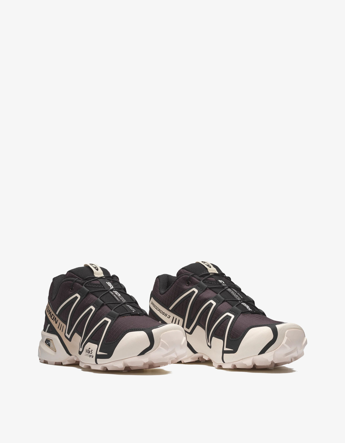 Salomon - SPEEDCROSS 3 (Black coffee / Vanila Ice / Bog) – vista 3
