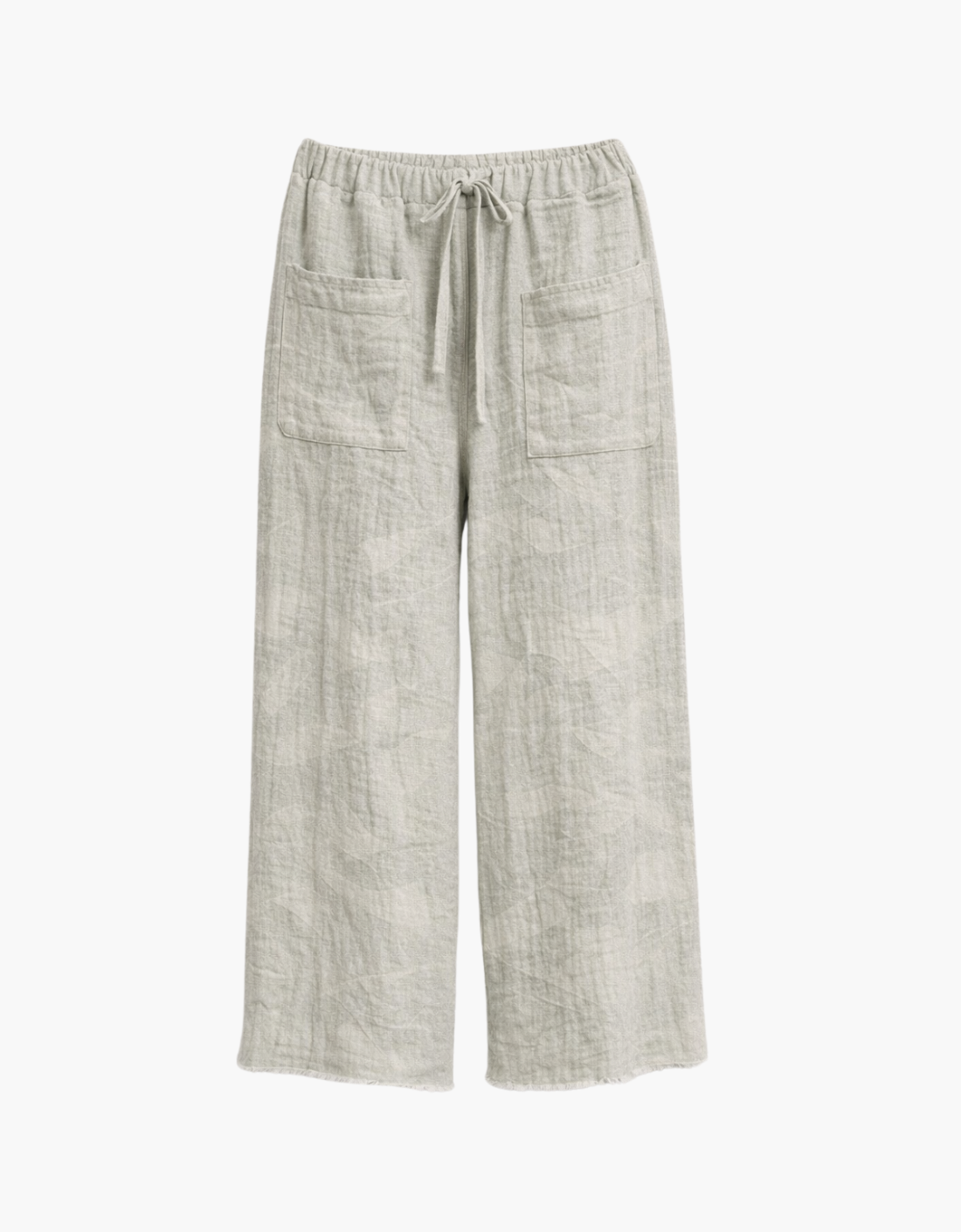 Pantalón texturizado crudo "Strutturato"