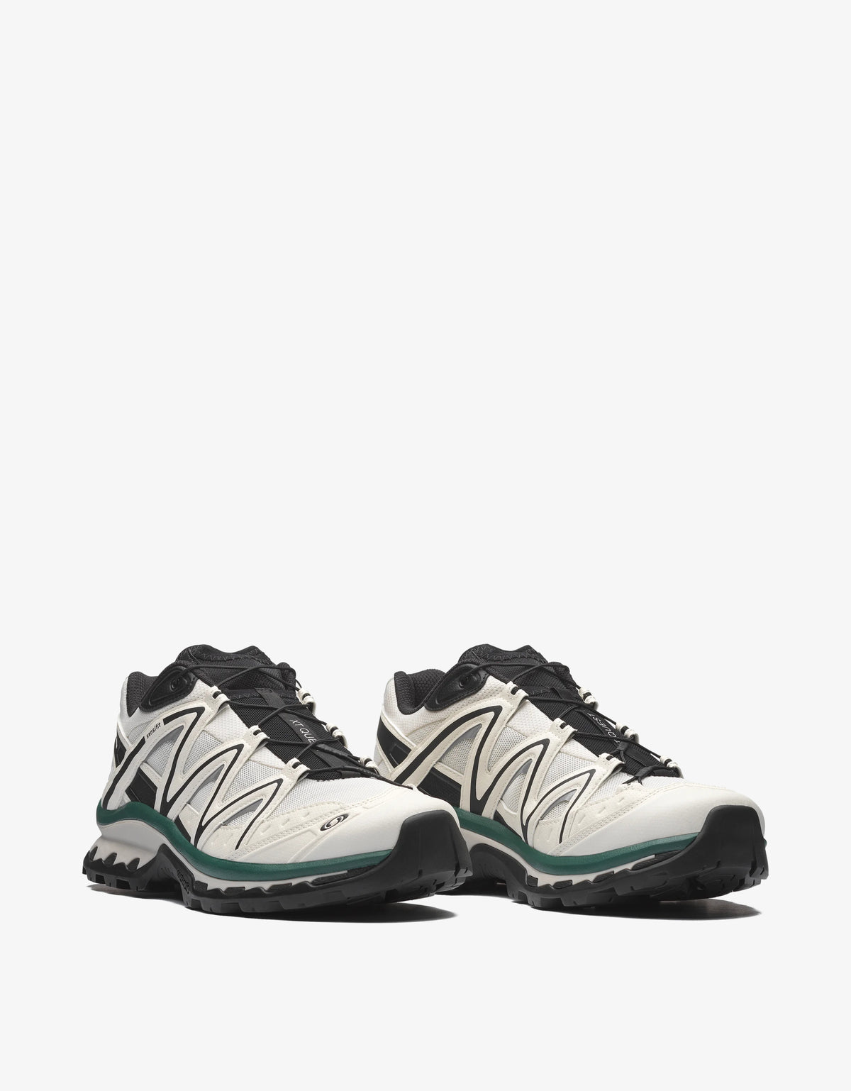 Salomon - XT QUEST (Vanila Ice / Black / Bistro Green) – vista 3