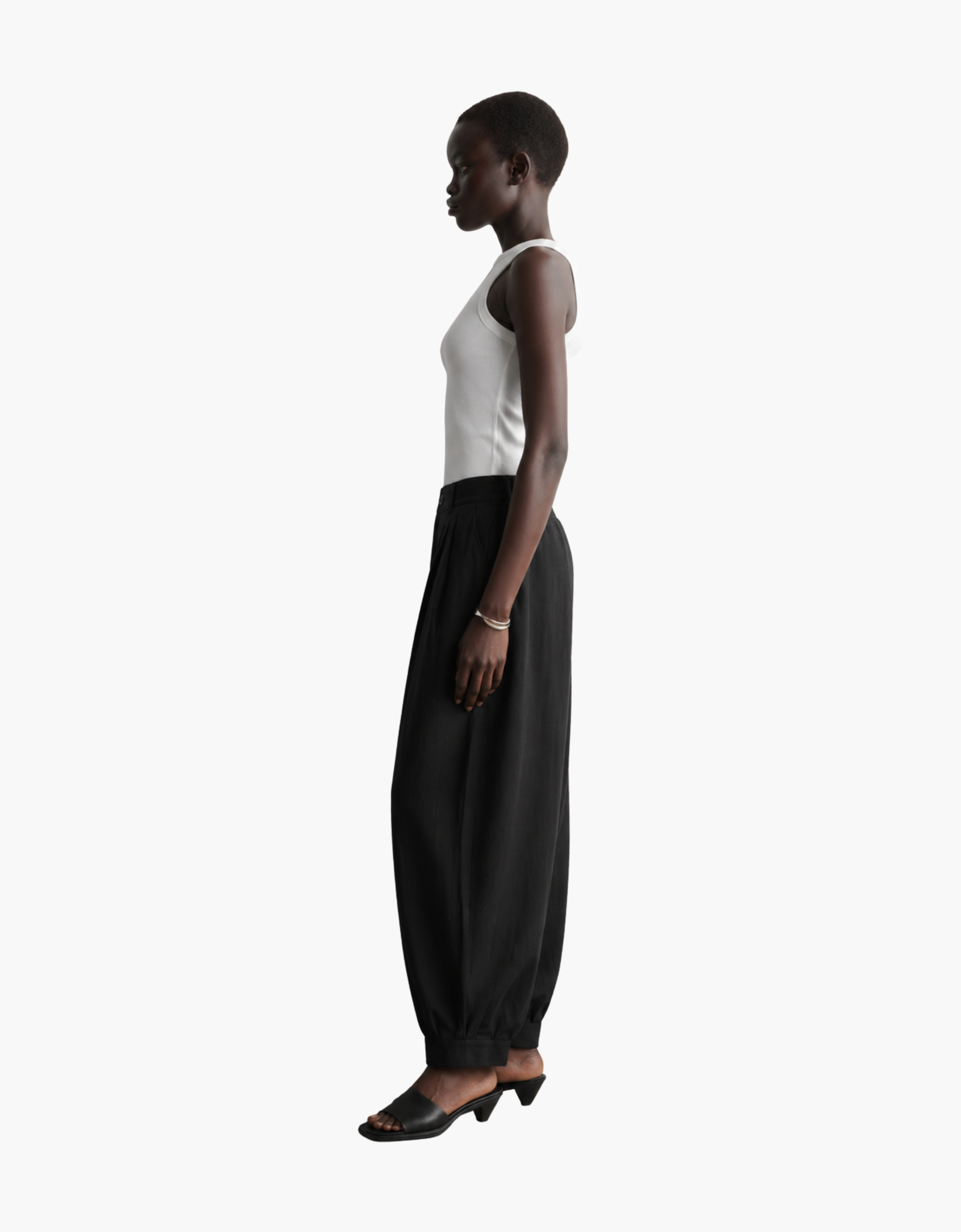 Pantalon con lino "Hyun"