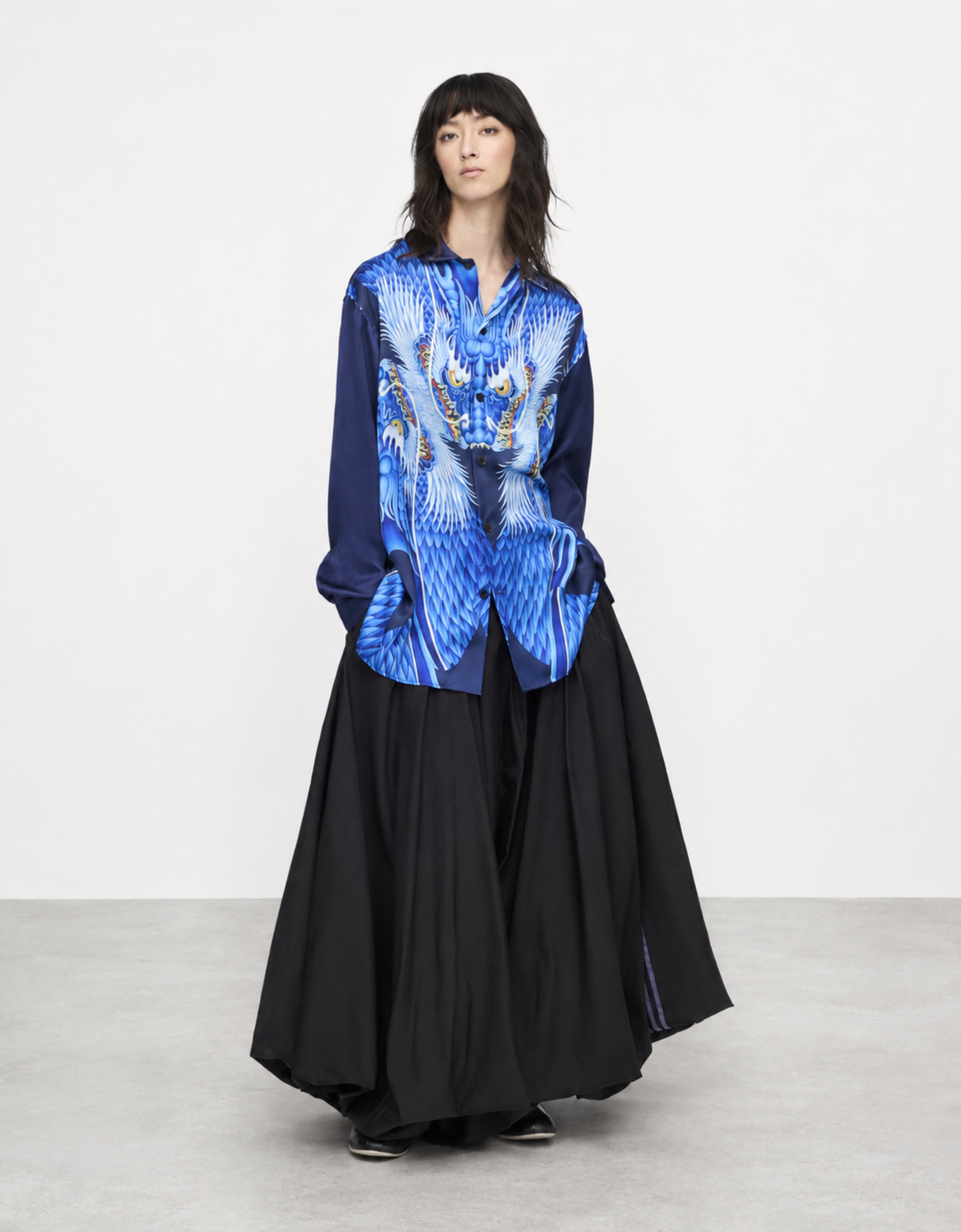 Camisa de seda "Dragon" - Y-3