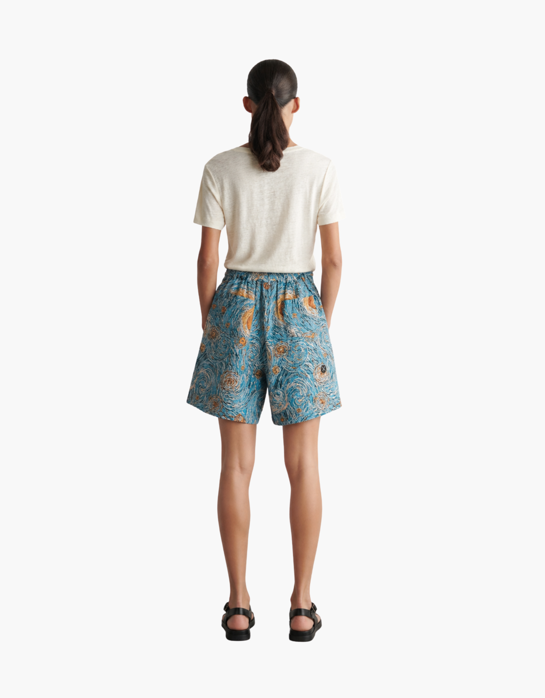 Pantalon corto "Starry Night"