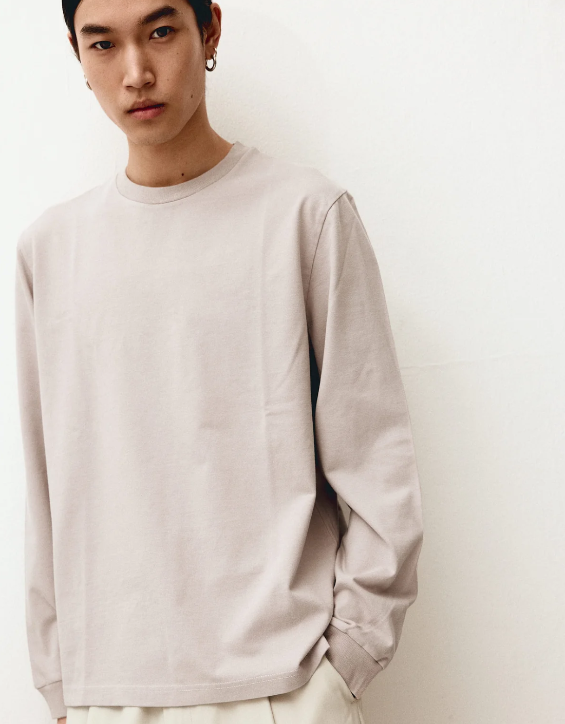 Camiseta "Basic U" Manga Larga – vista 8