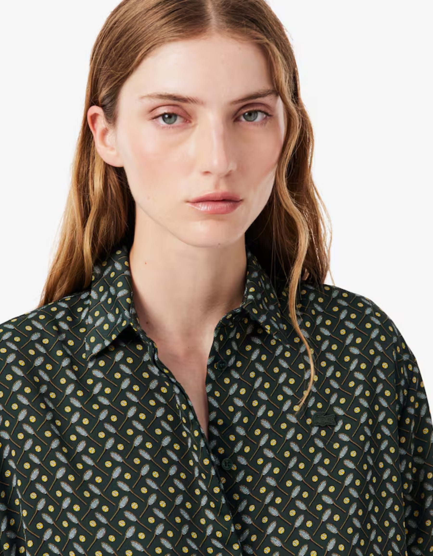 Camisa fluida "Imprimée"