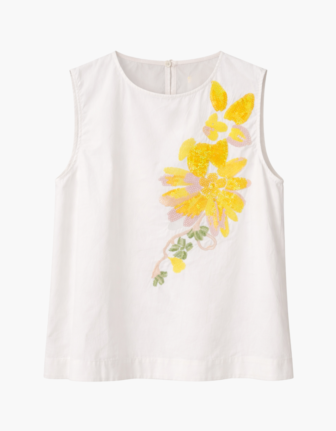Blusa flores amarillas