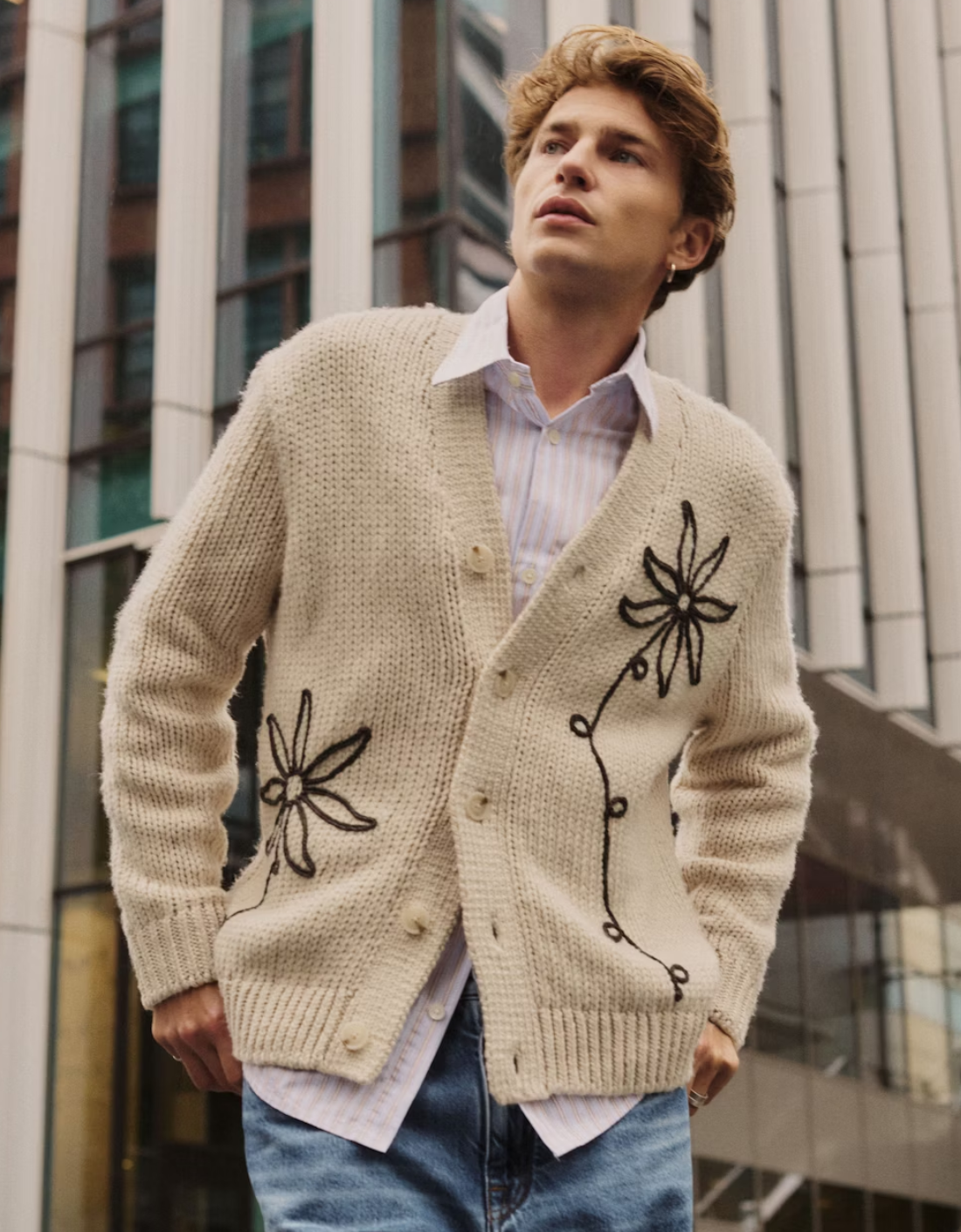 Cardigan "Mika Flower" – vista principal