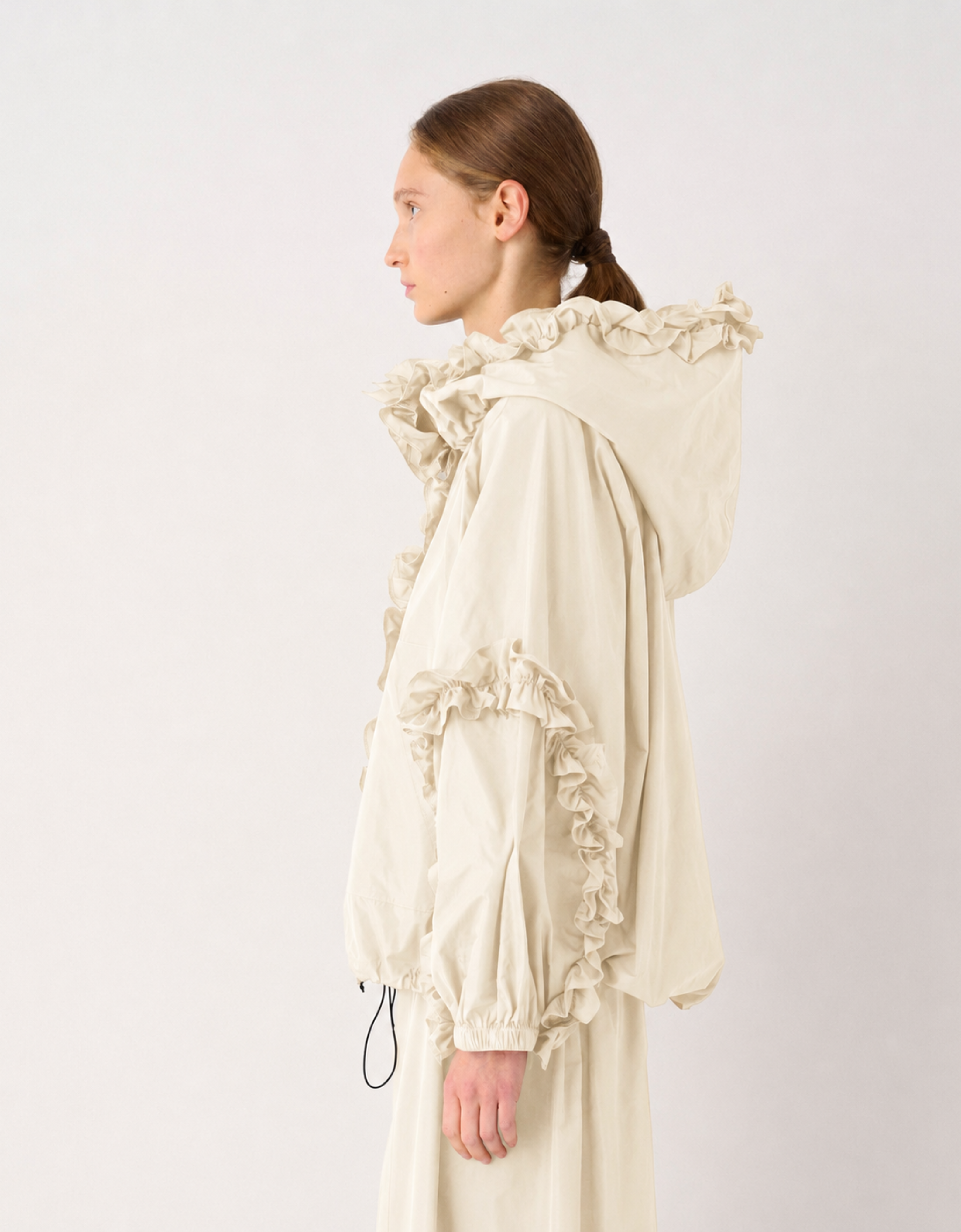 Chaqueta con volantes "Papyrus"