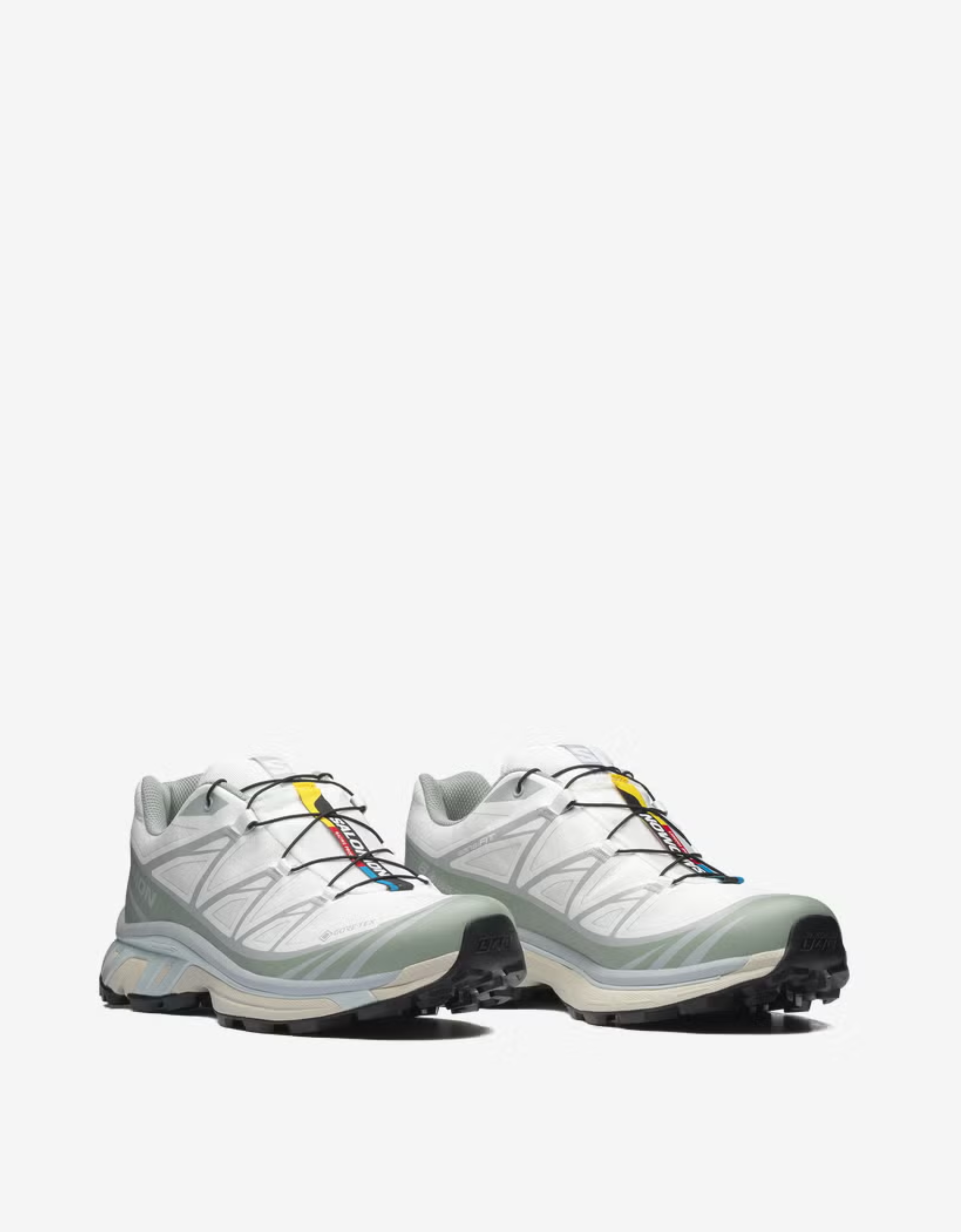Salomon - XT-6 GTX (White/Green Milieu/Ice Flow)