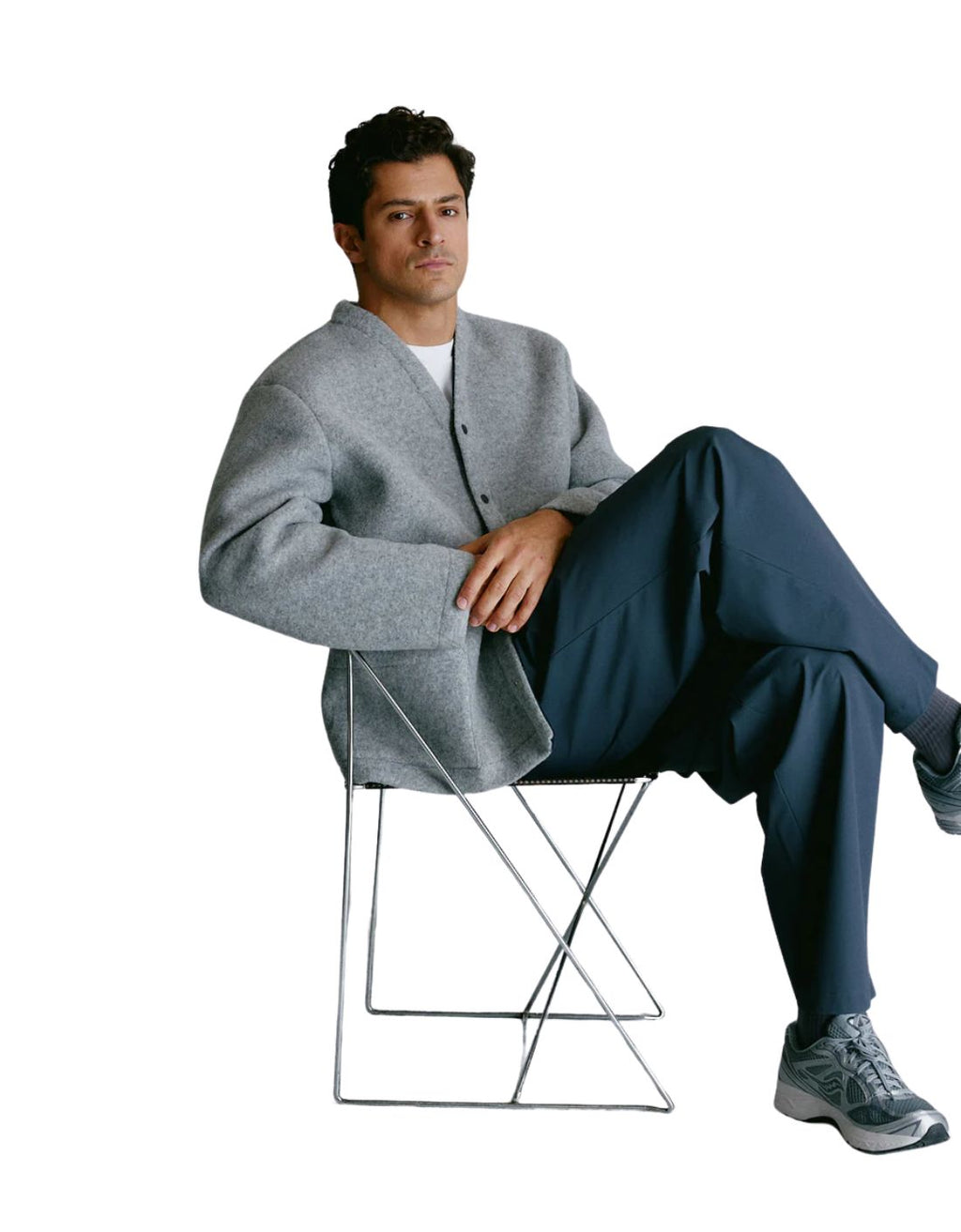Virgin wool jacket "Winter Cardigan"