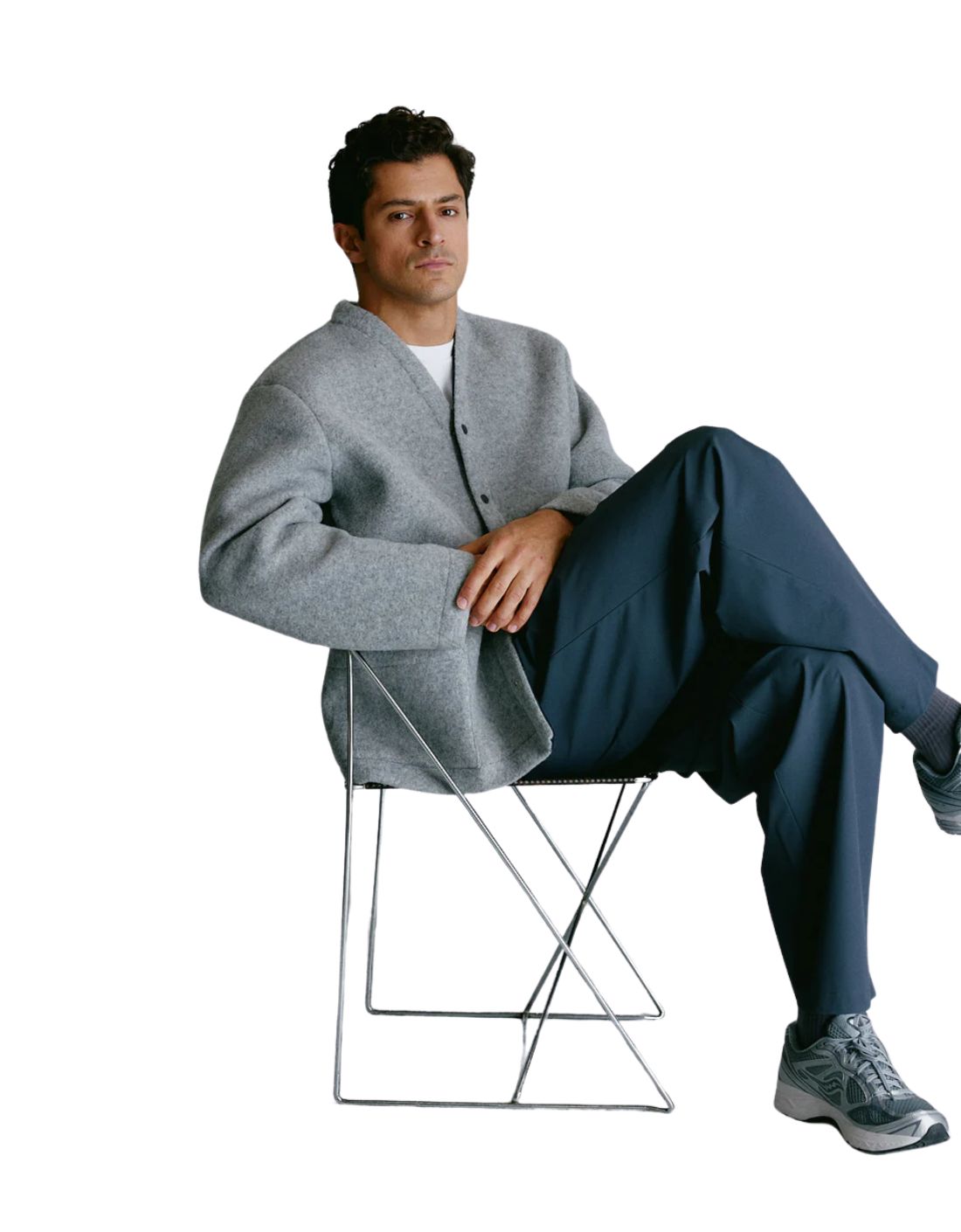 Chaqueta lana virgen "Winter Cardigan"