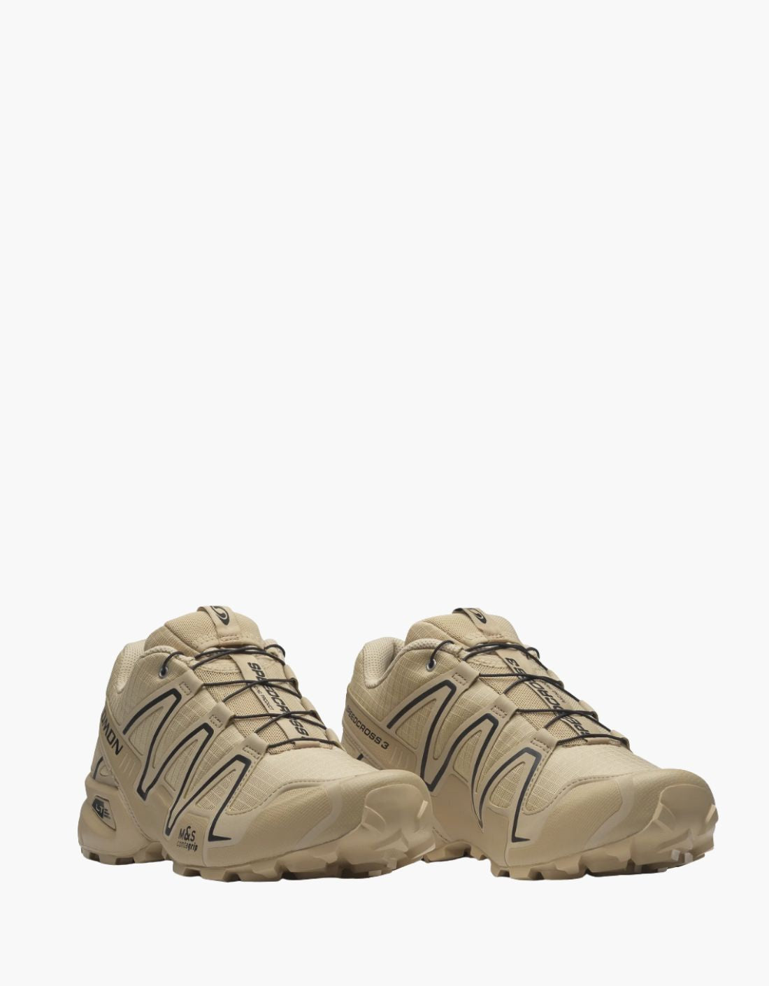 Salomon - SPEEDCROSS 3 (Safari / Safari / Black) – vista 2