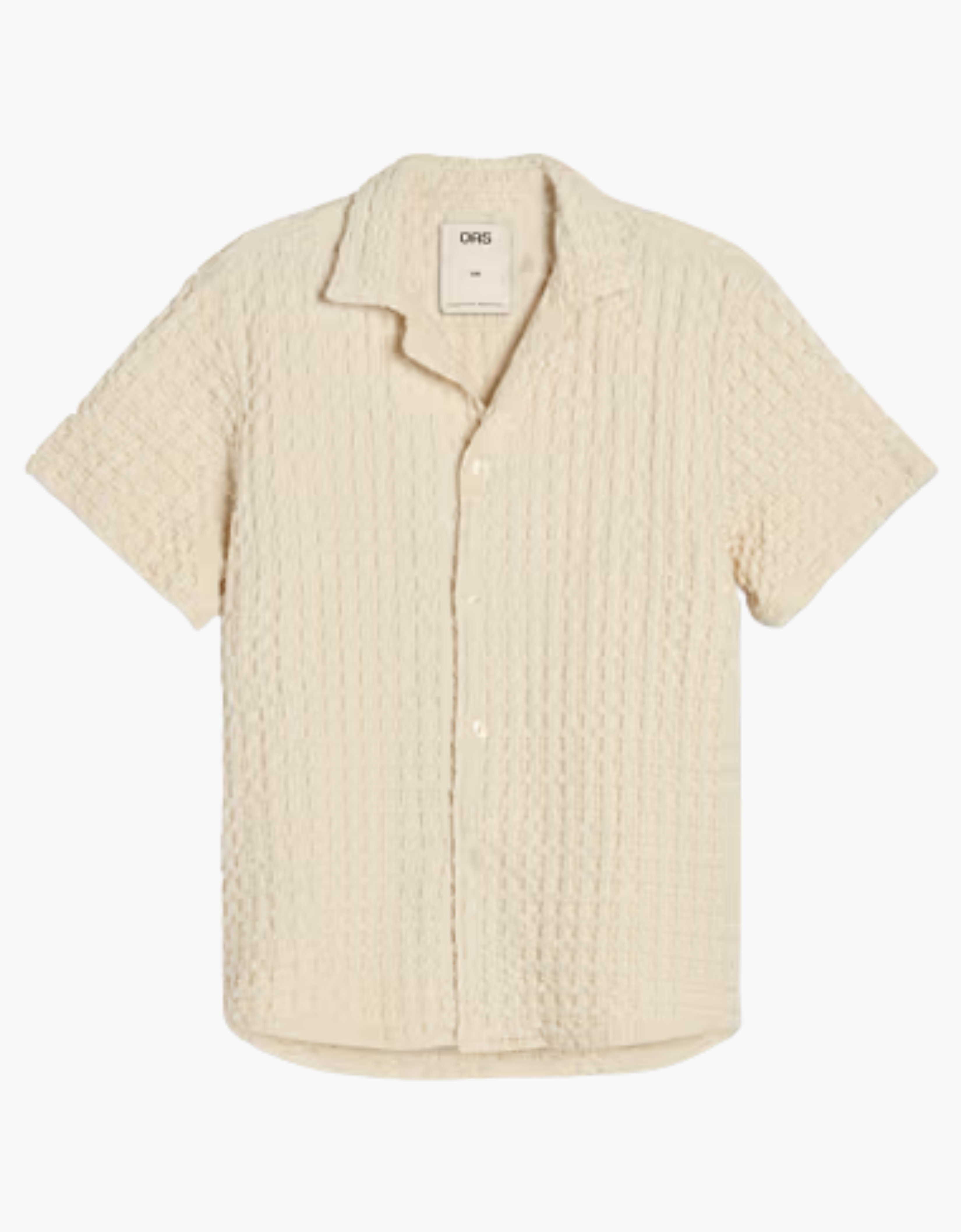 Chemise « gaufre » - Bleue