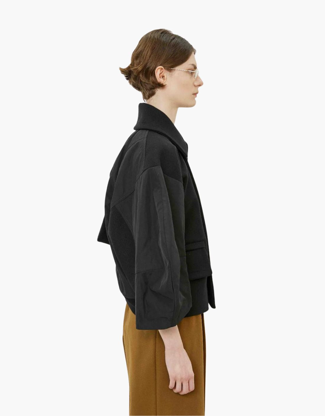 Chaqueta corta lana "Capospalla"