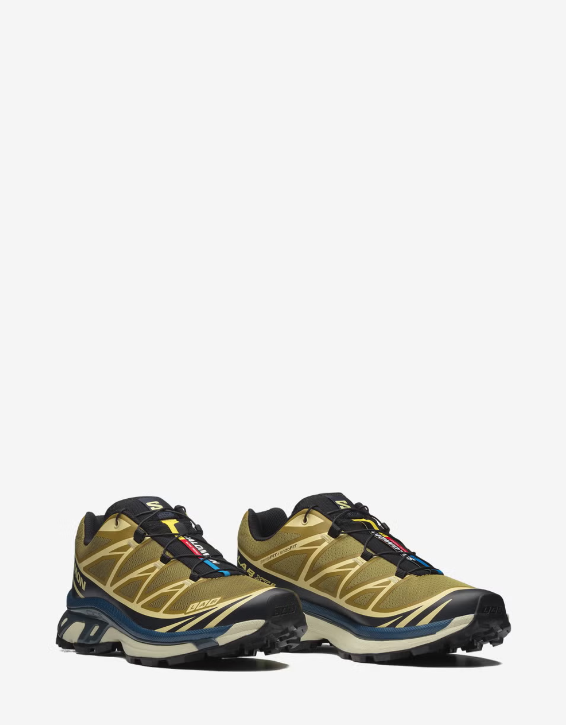 Salomon XT-6 (Brilliant Olive / Dark navy / Dark Slate) – vista 2