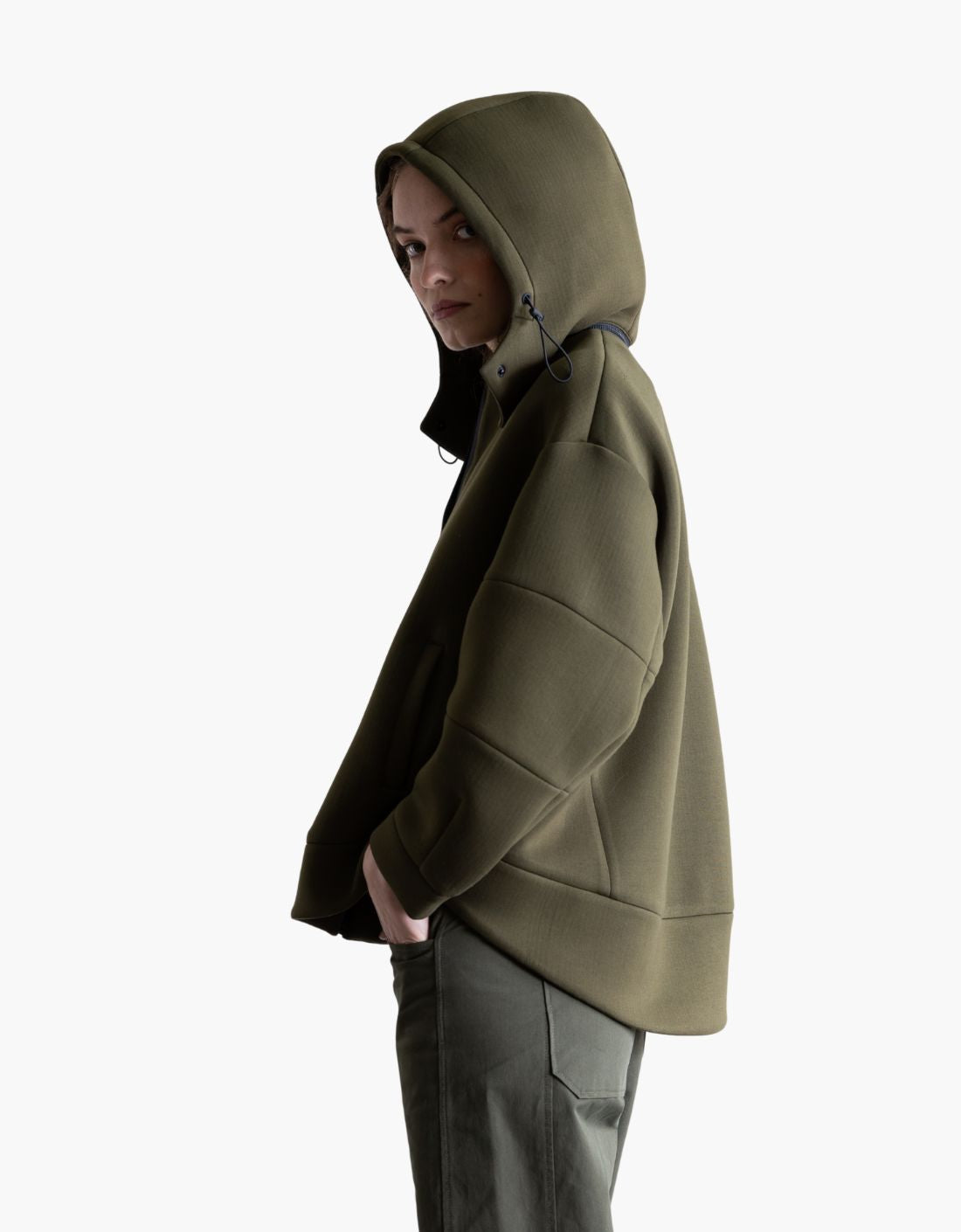 Bomber corta neopreno