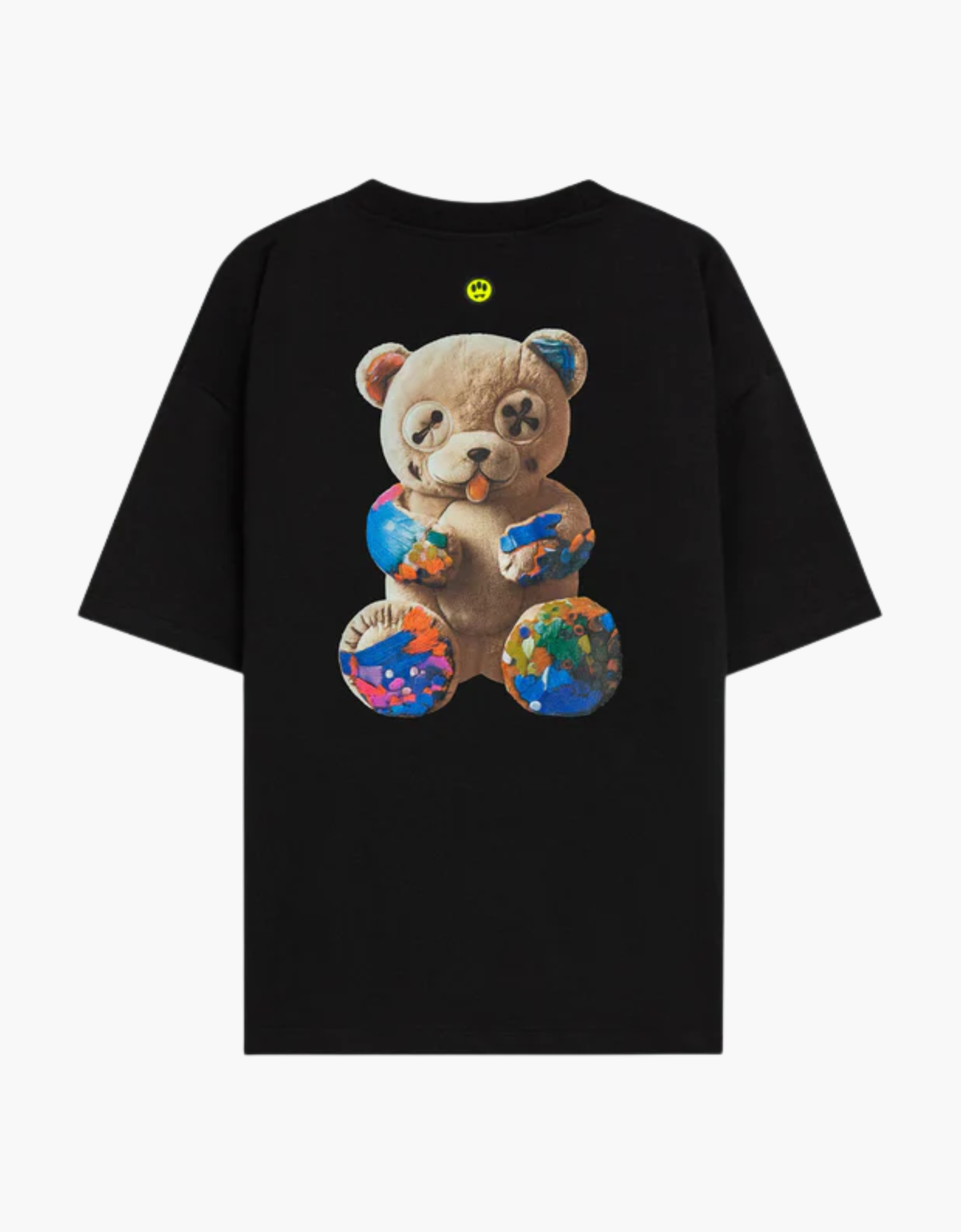 Camiseta con oso pintado "Brush" – vista 5
