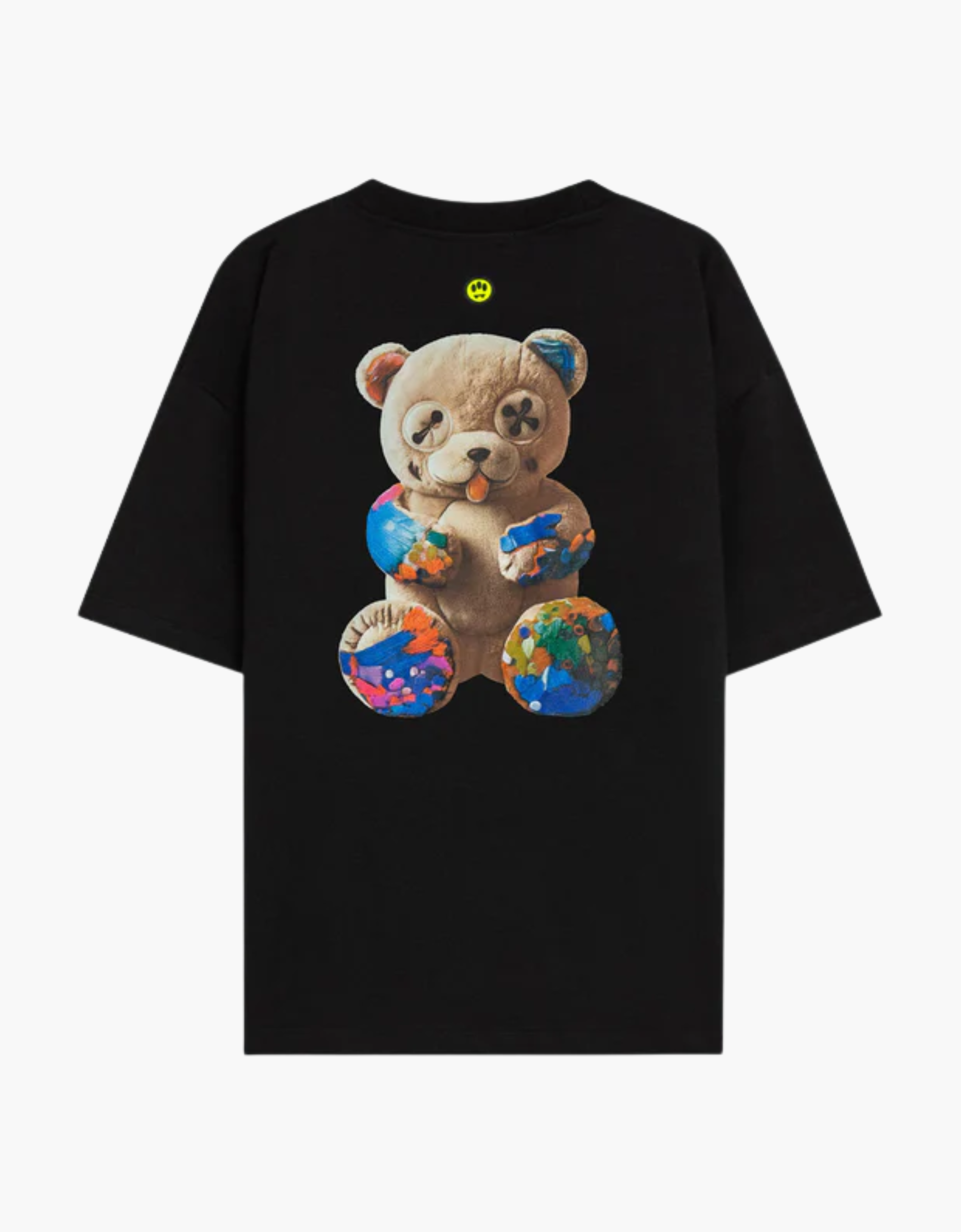 Camiseta con oso pintado "Brush"