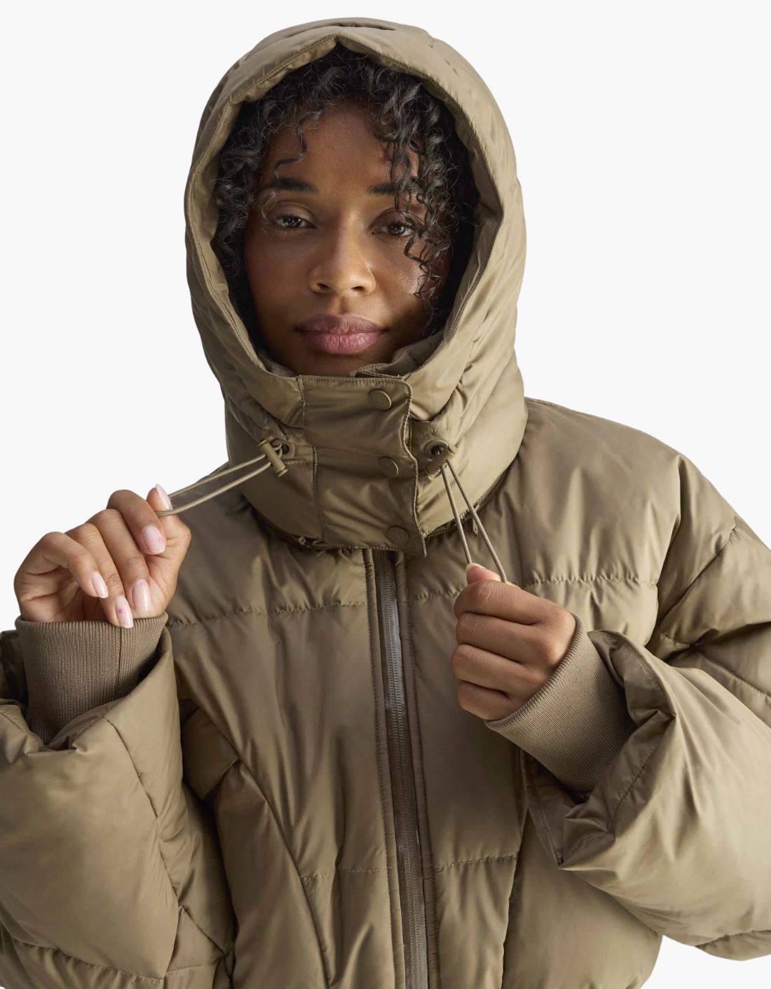 Chaqueta puffer cropped "BRNMOS" - aSMC