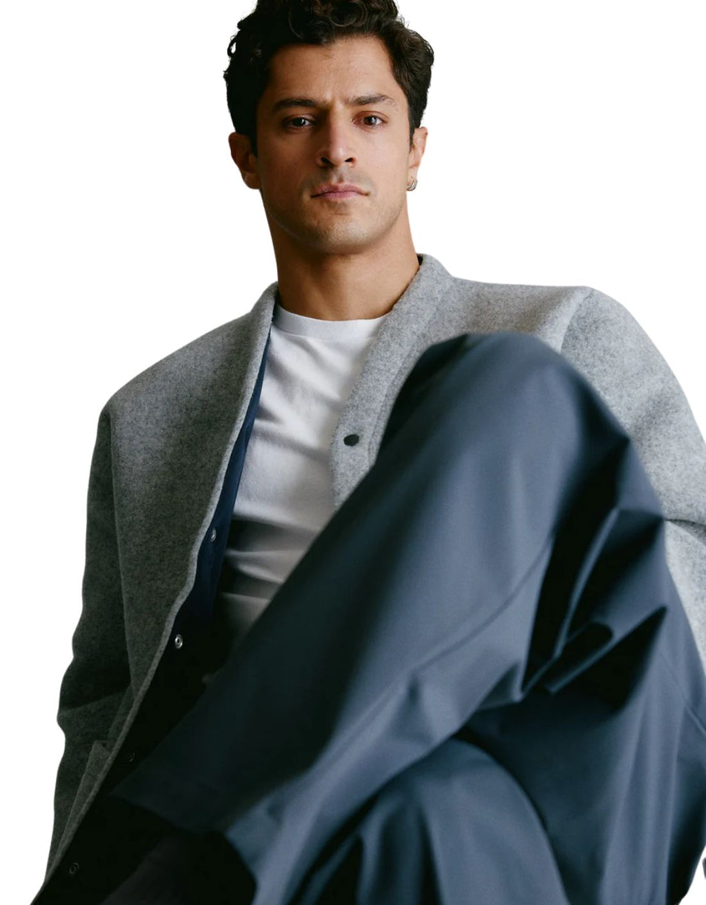 Virgin wool jacket "Winter Cardigan"