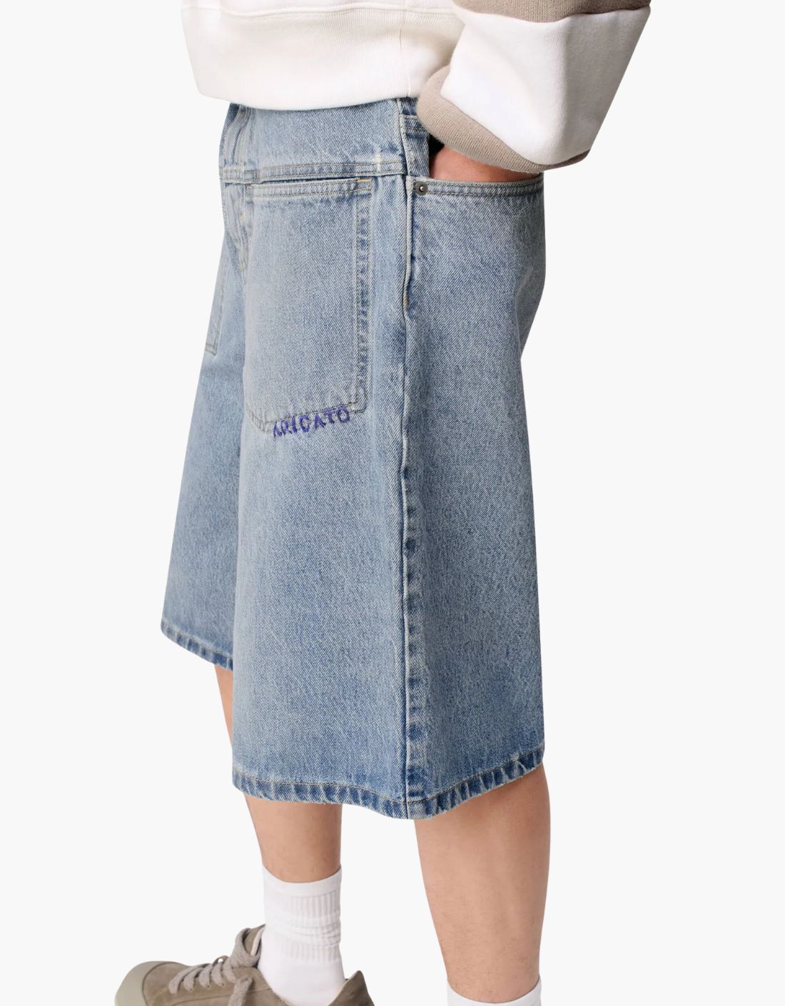 Bermuda "Invert denim" – vista 4