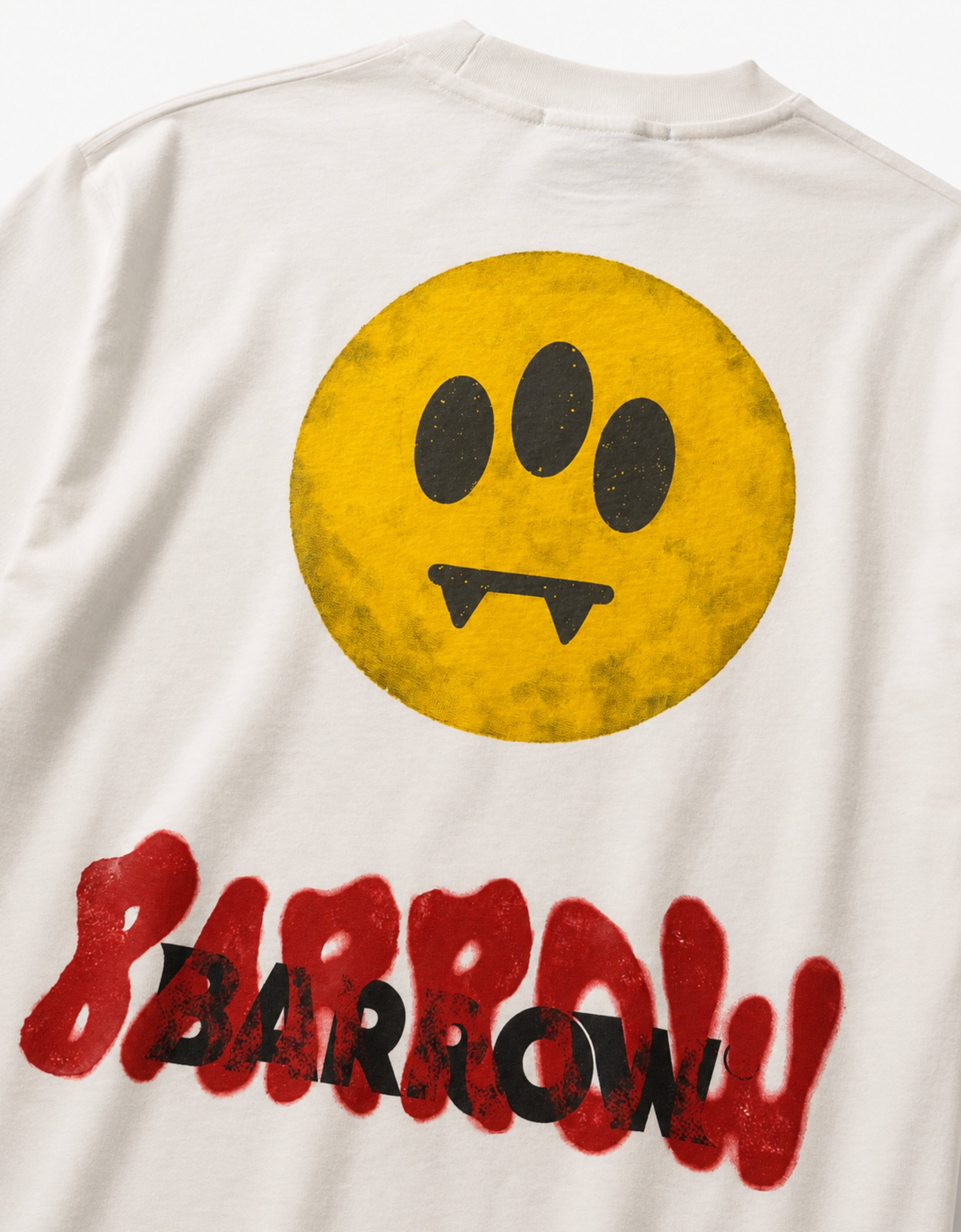 Camiseta smiley "Spray logo"