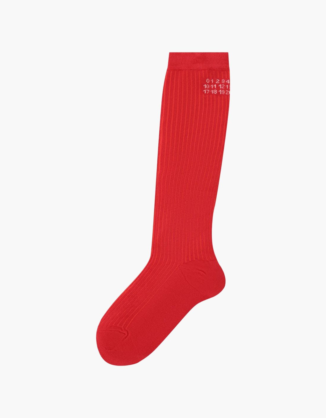 Calcetines canalé "Numeric" - MM6
