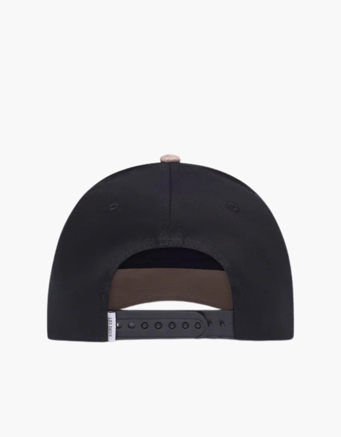 Gorra "Brad contrast Suede" - Negra