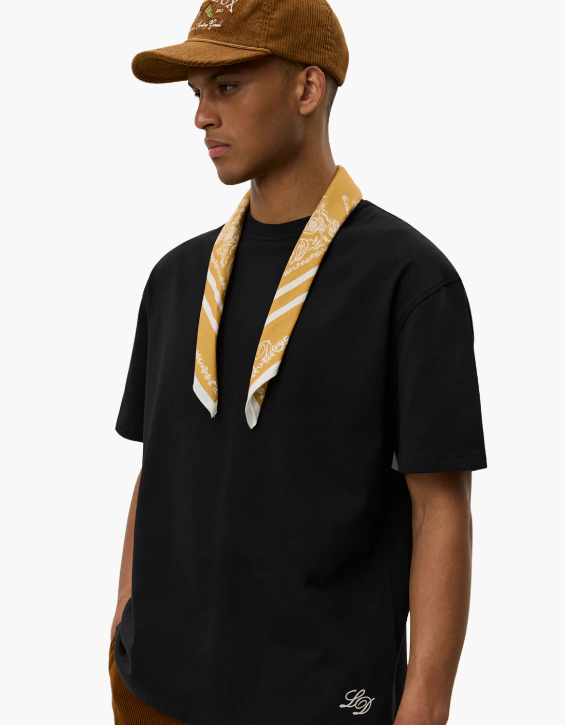 Camiseta "Danton" negra – vista 5