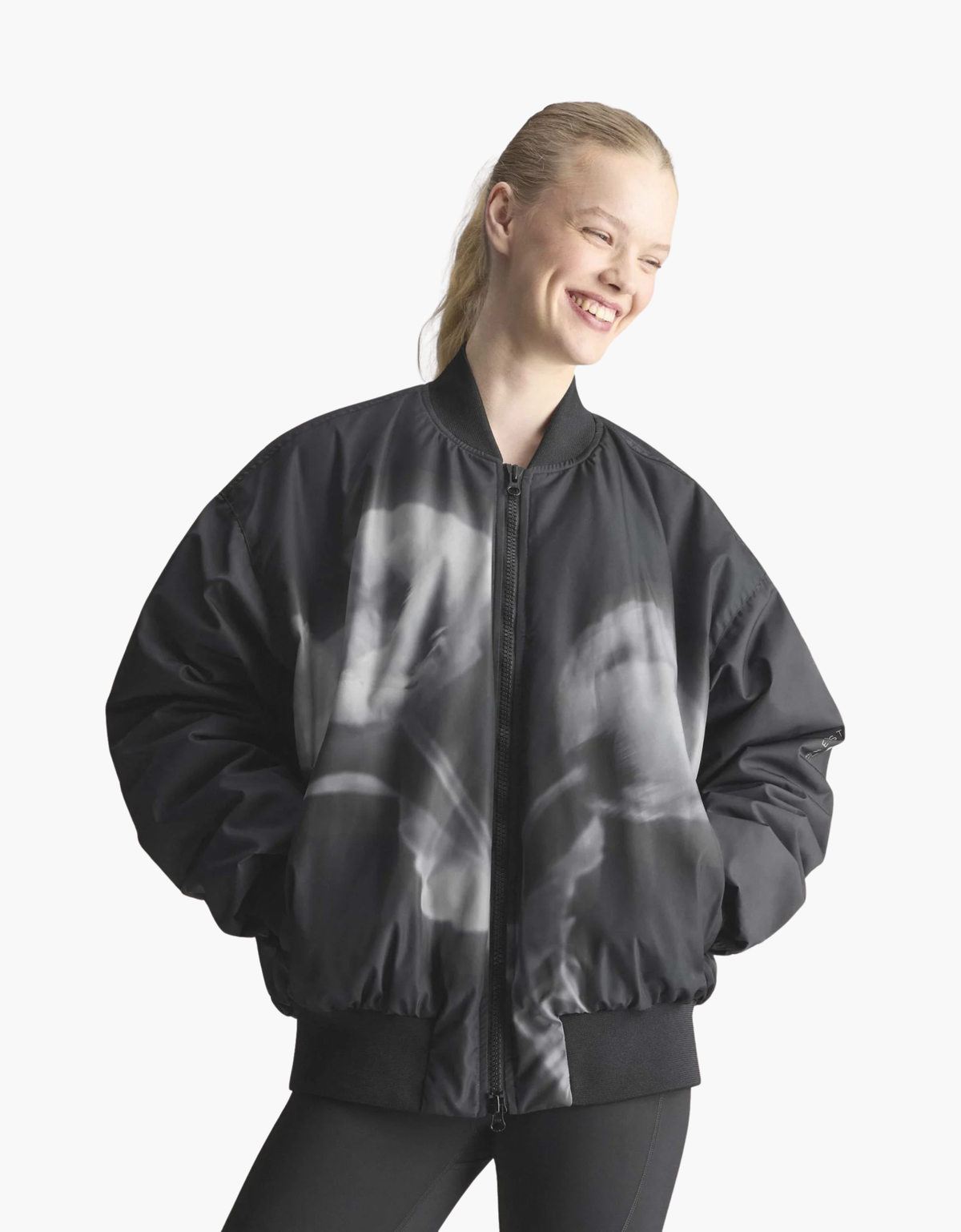 Bomber Print "Flower" - ASMC – vista 4