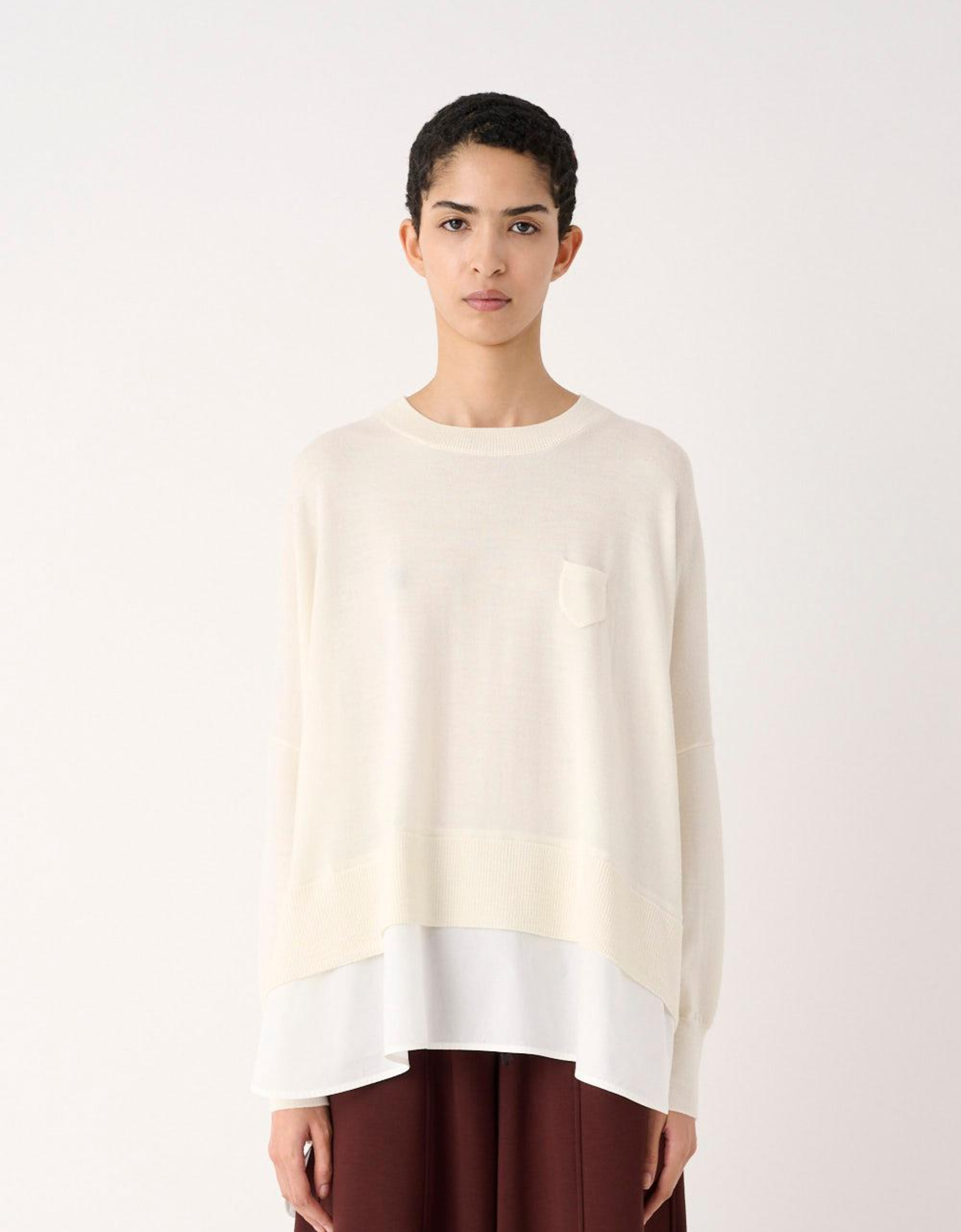 Jersey knit mini bolsillo