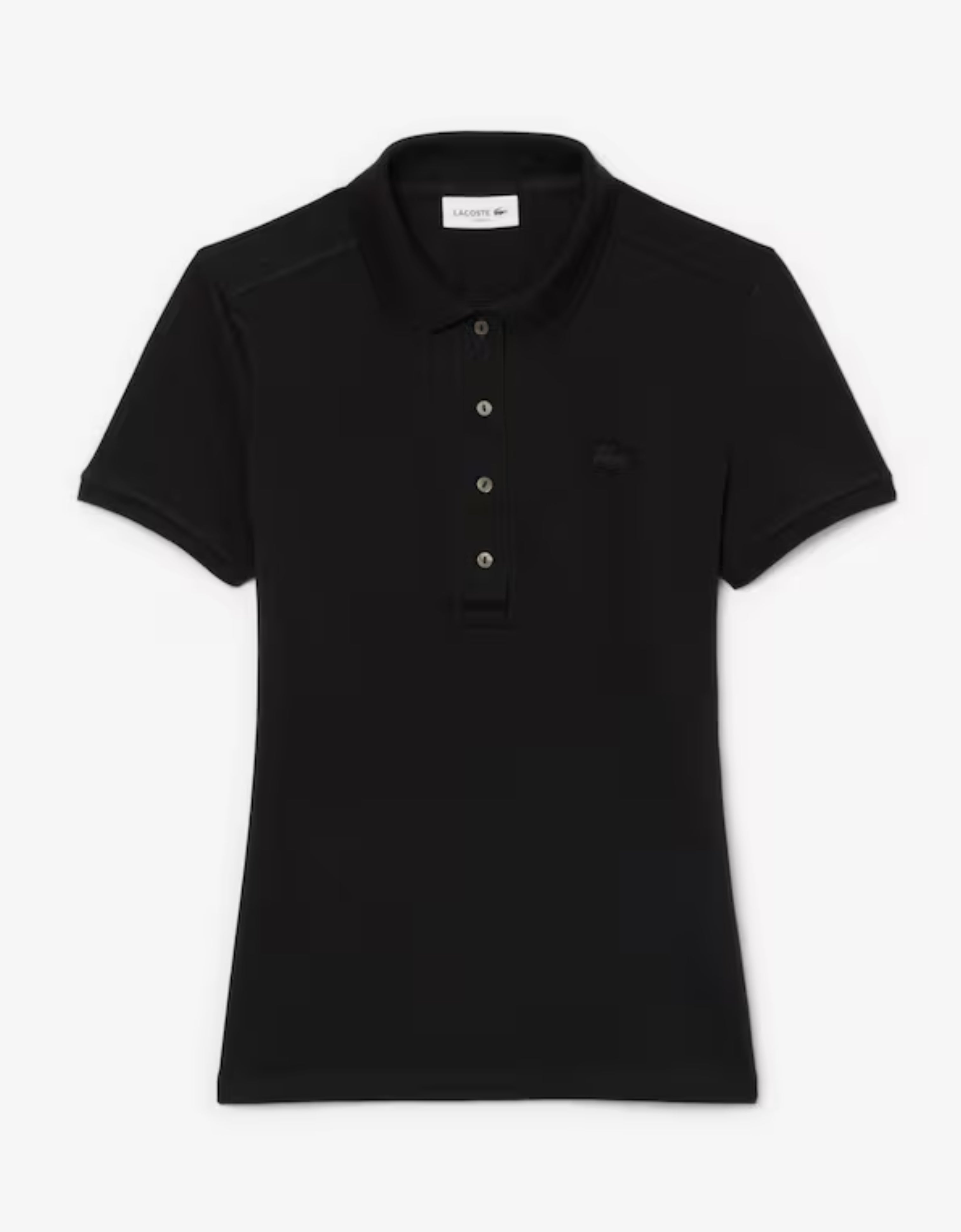 Polo ajustado manga corta