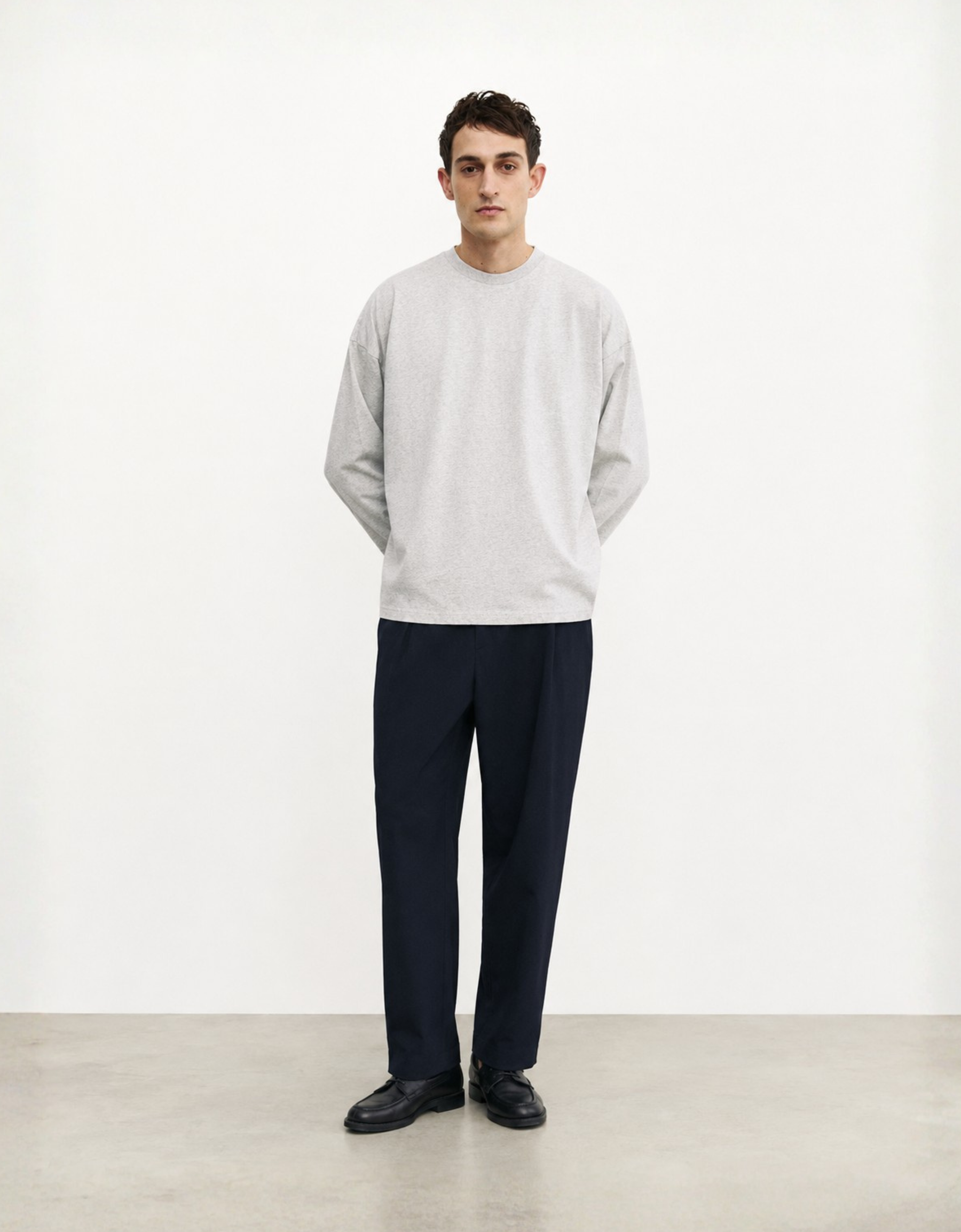 "Long sleeve oversized t-shirt" jersey