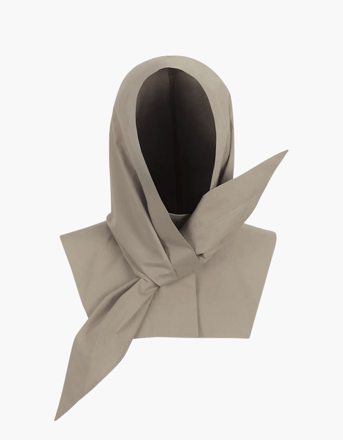 Water Repellent Hat with Bow - Stone