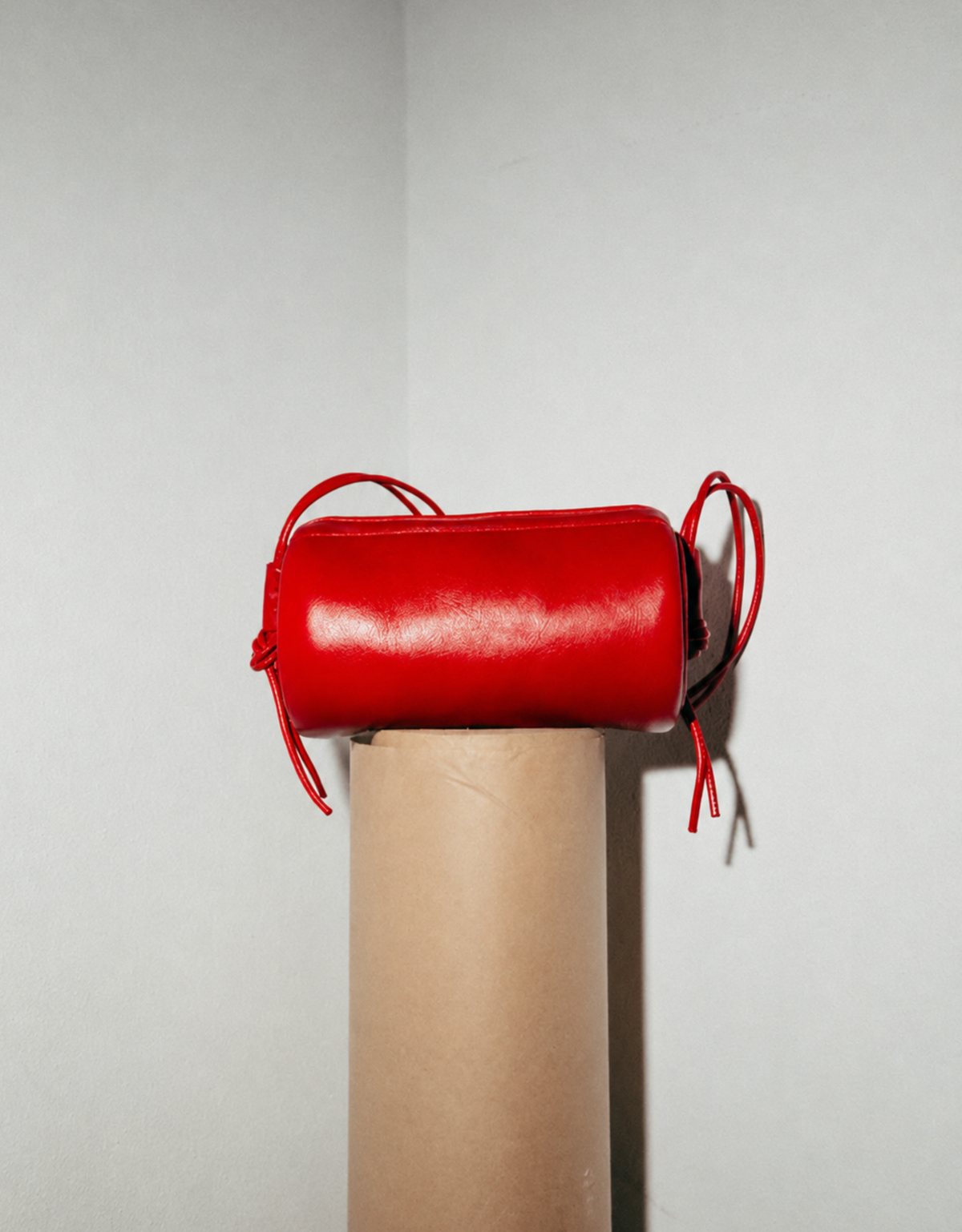 Bolso tubular piel "Alma" – vista 4
