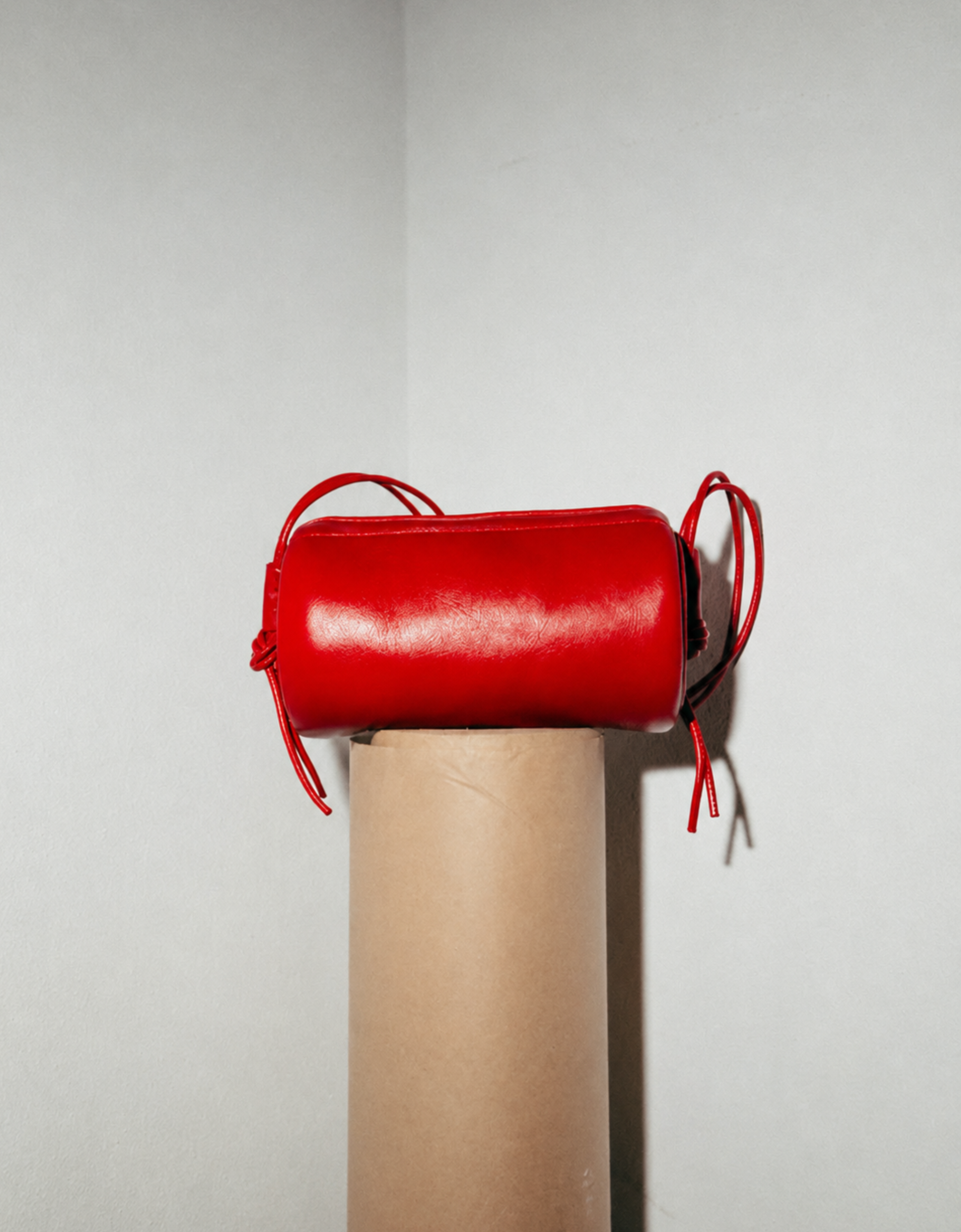 Bolso tubular piel "Alma"