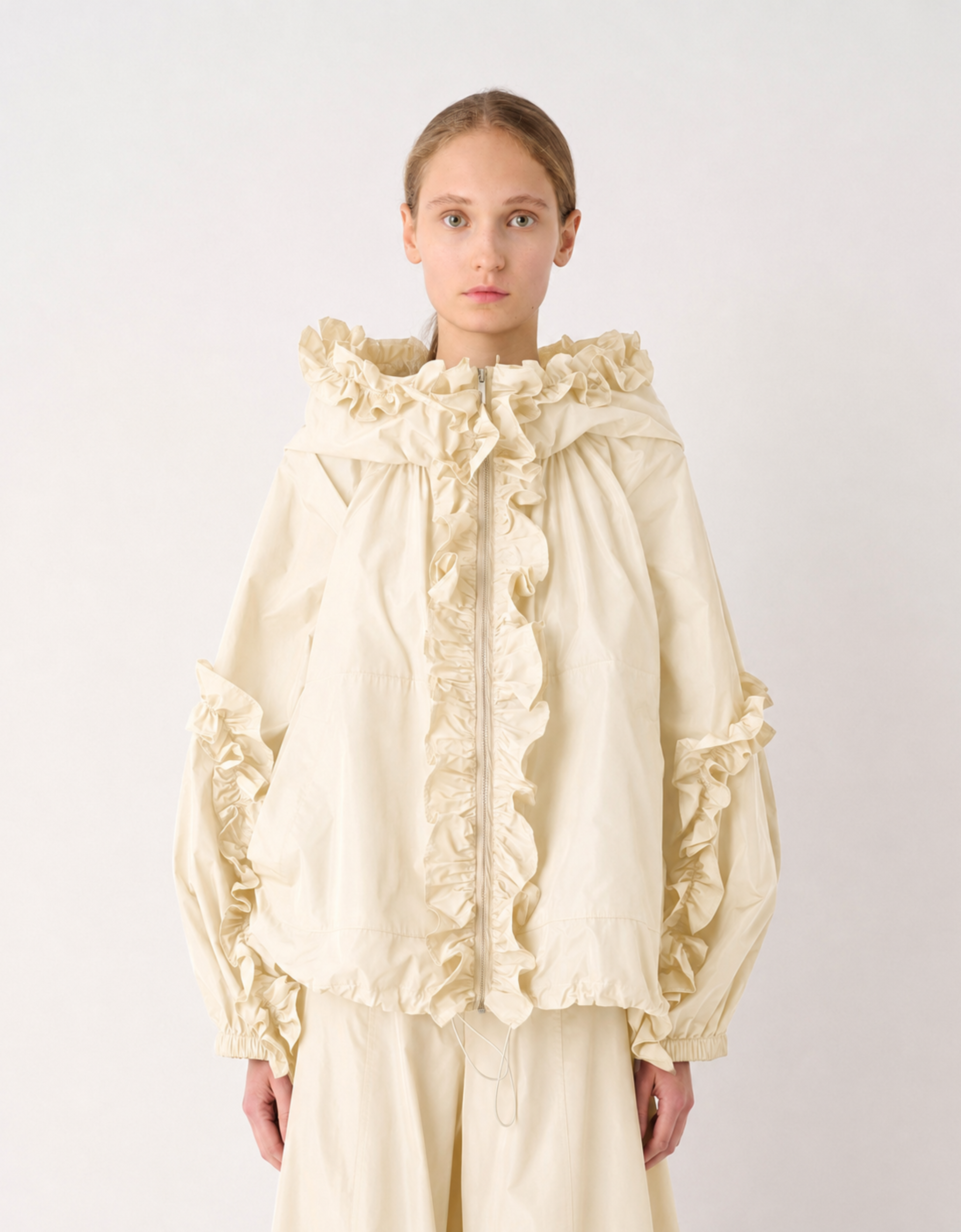 Chaqueta con volantes "Papyrus"