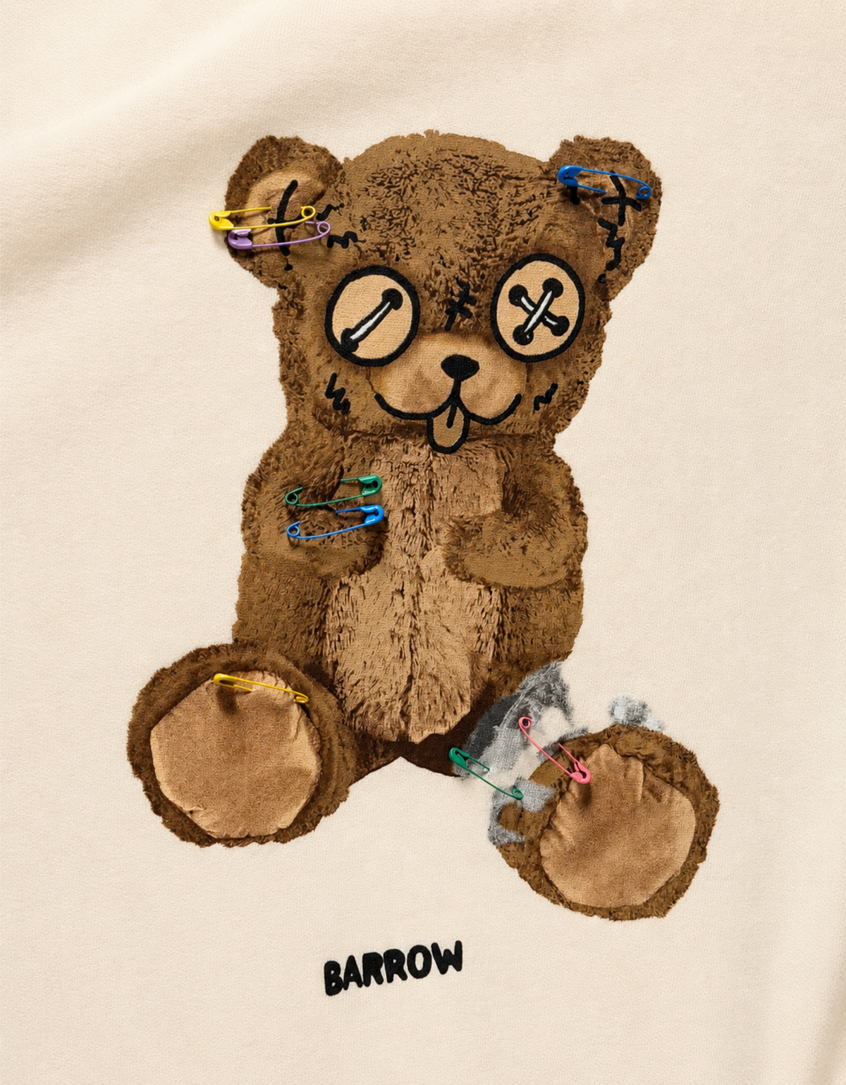 Sudadera con imperdibles "Pin Bear" – vista 4