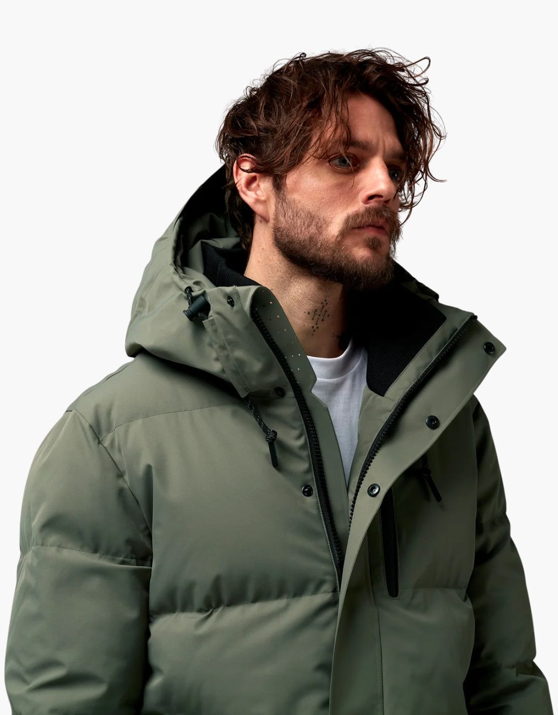 Abrigo impermeable acolchado "Bayu"