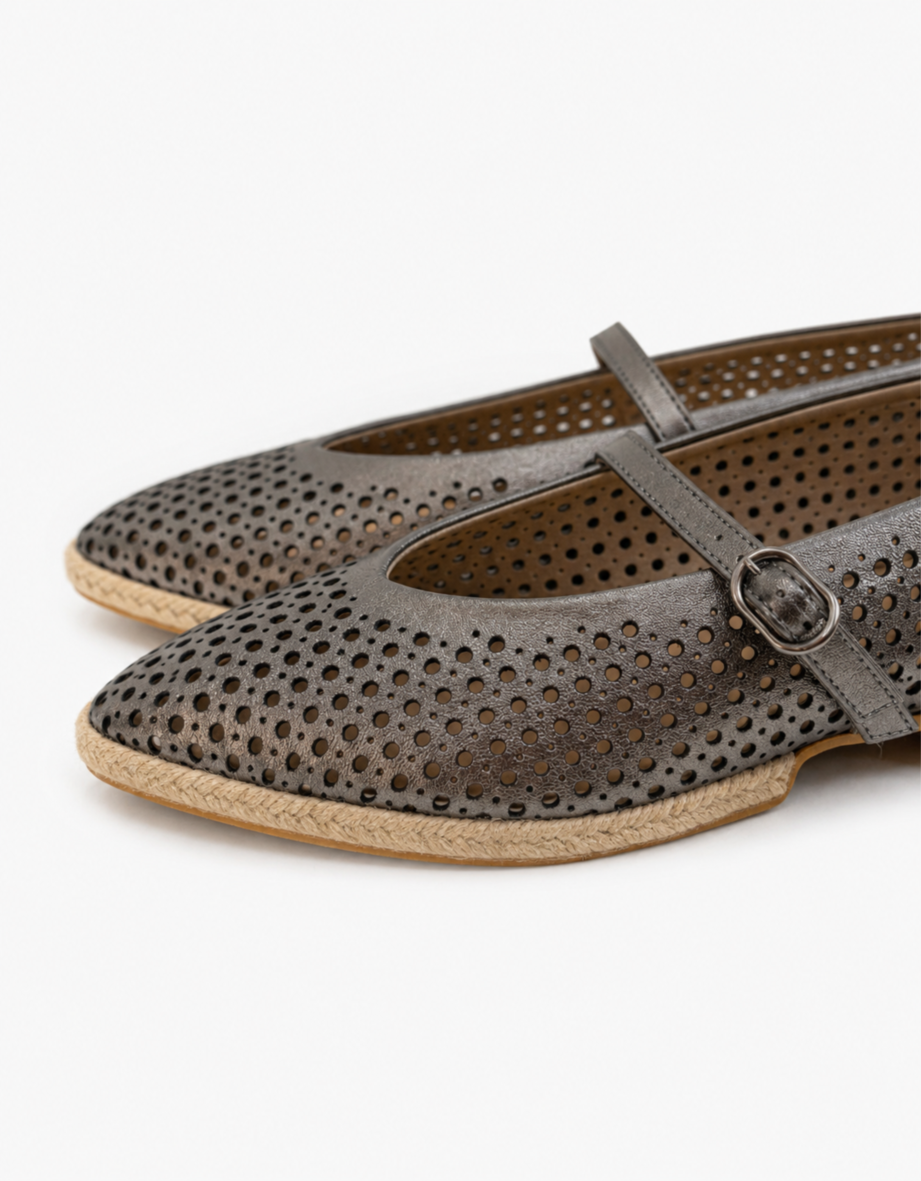 Zapato plano "Javis" - Plata