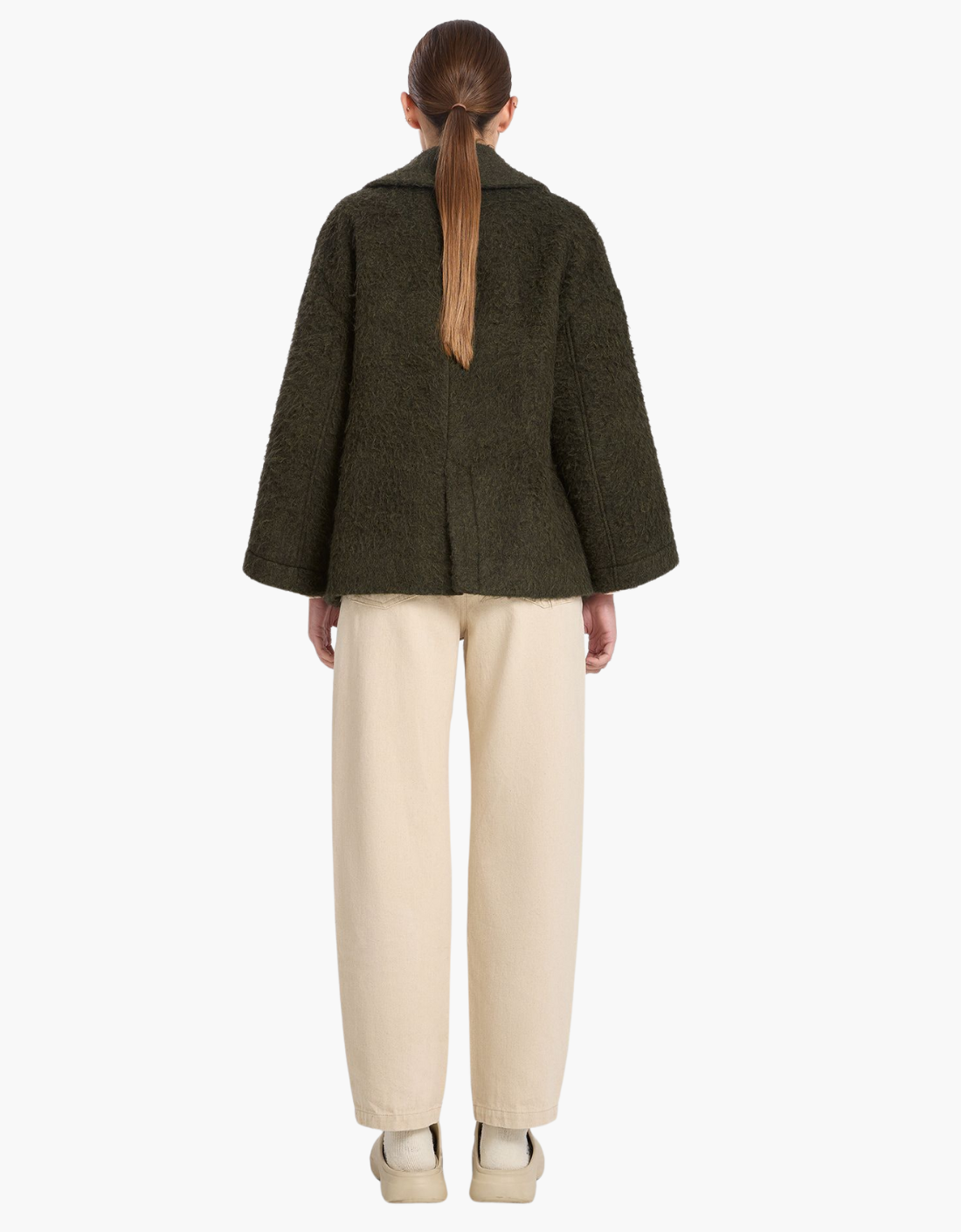 "Arrobi" cropped jacket