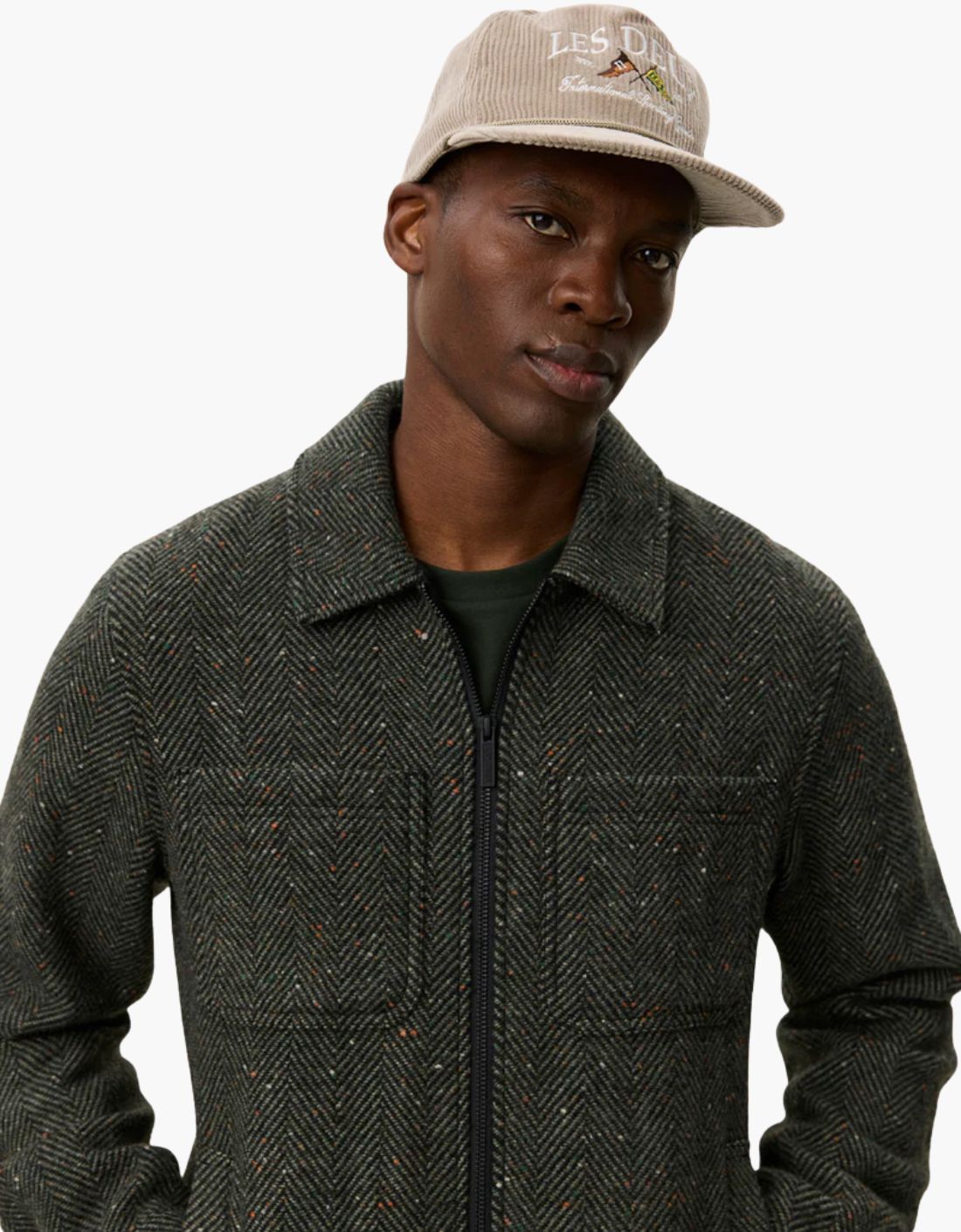 Chaqueta de lana "Marseille Herringbone" – vista 4